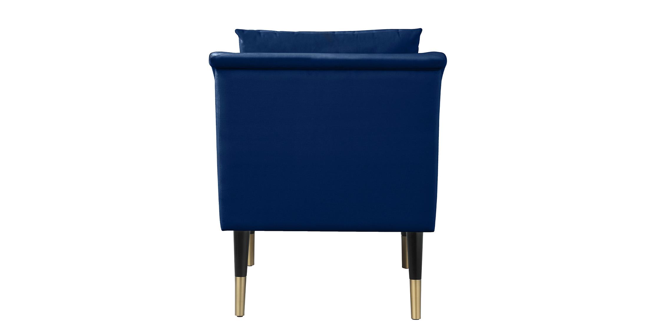 

    
517Navy-C Meridian Furniture Accent Chair
