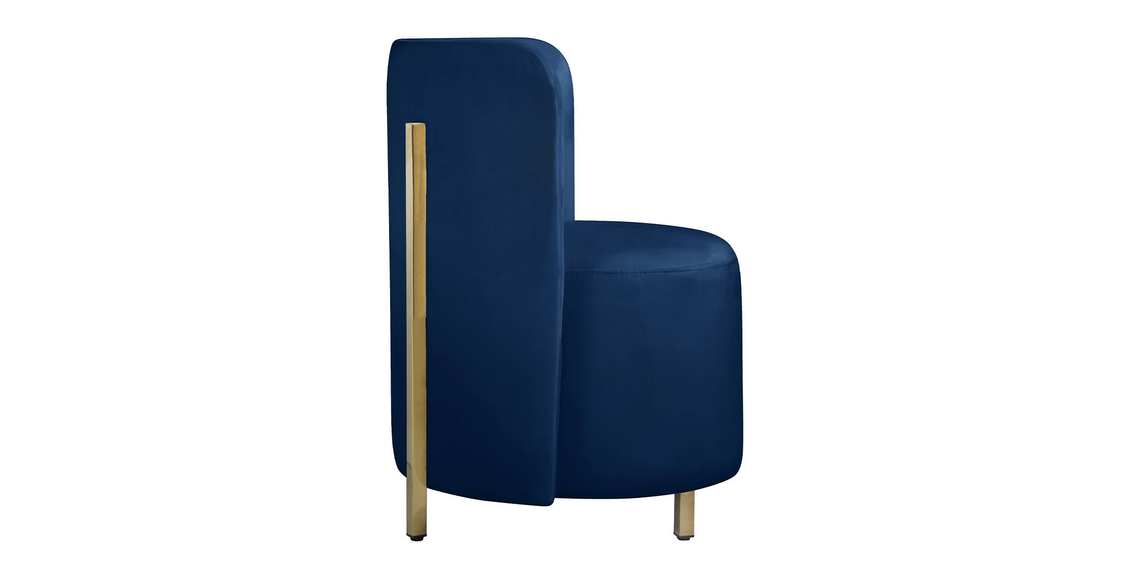 

        
Meridian Furniture ROTUNDA 518Navy-C Accent Chair Navy Velvet 094308250090
