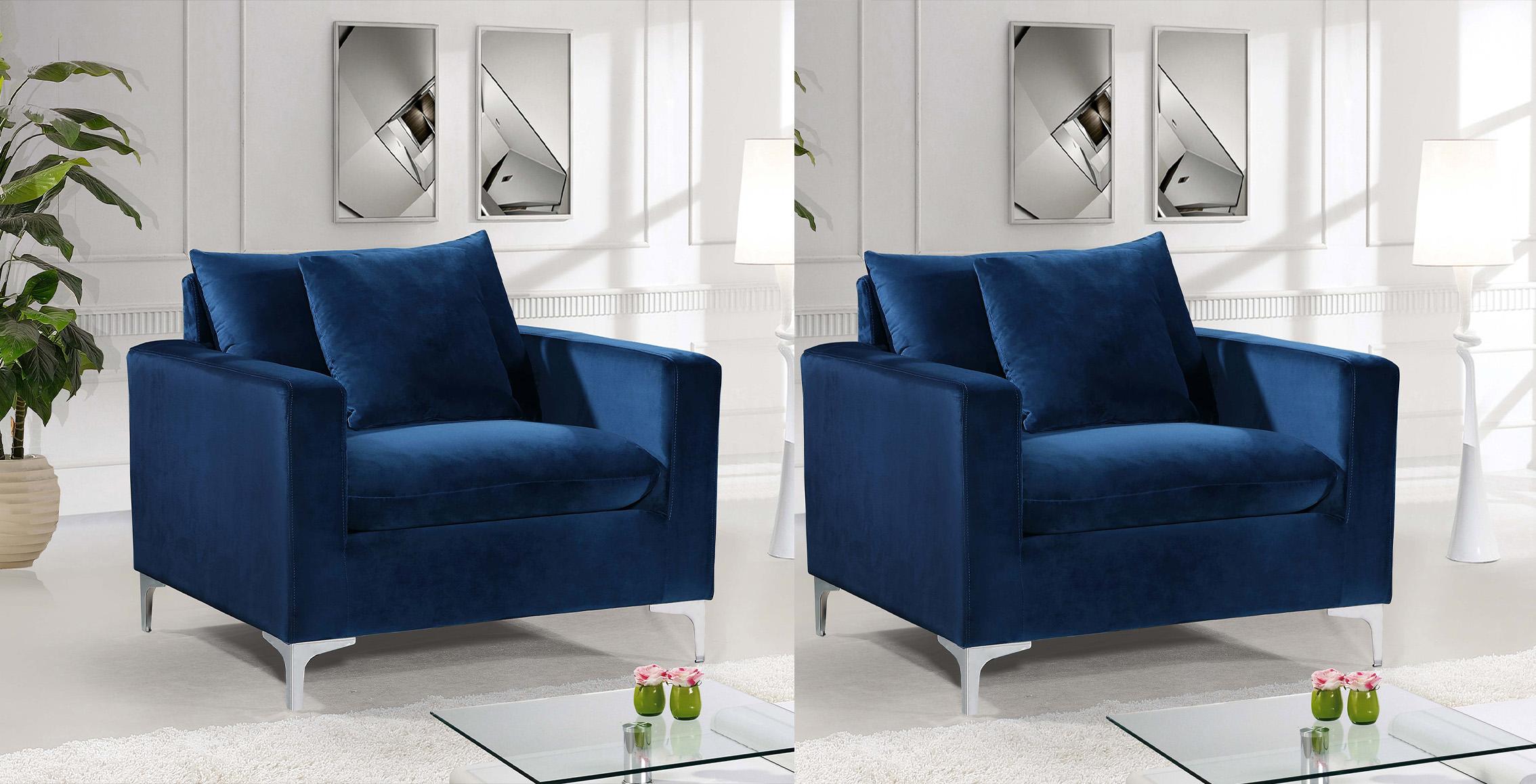 

        
Meridian Furniture Naomi 633Navy-C Arm Chair Navy blue Velvet 647899951084
