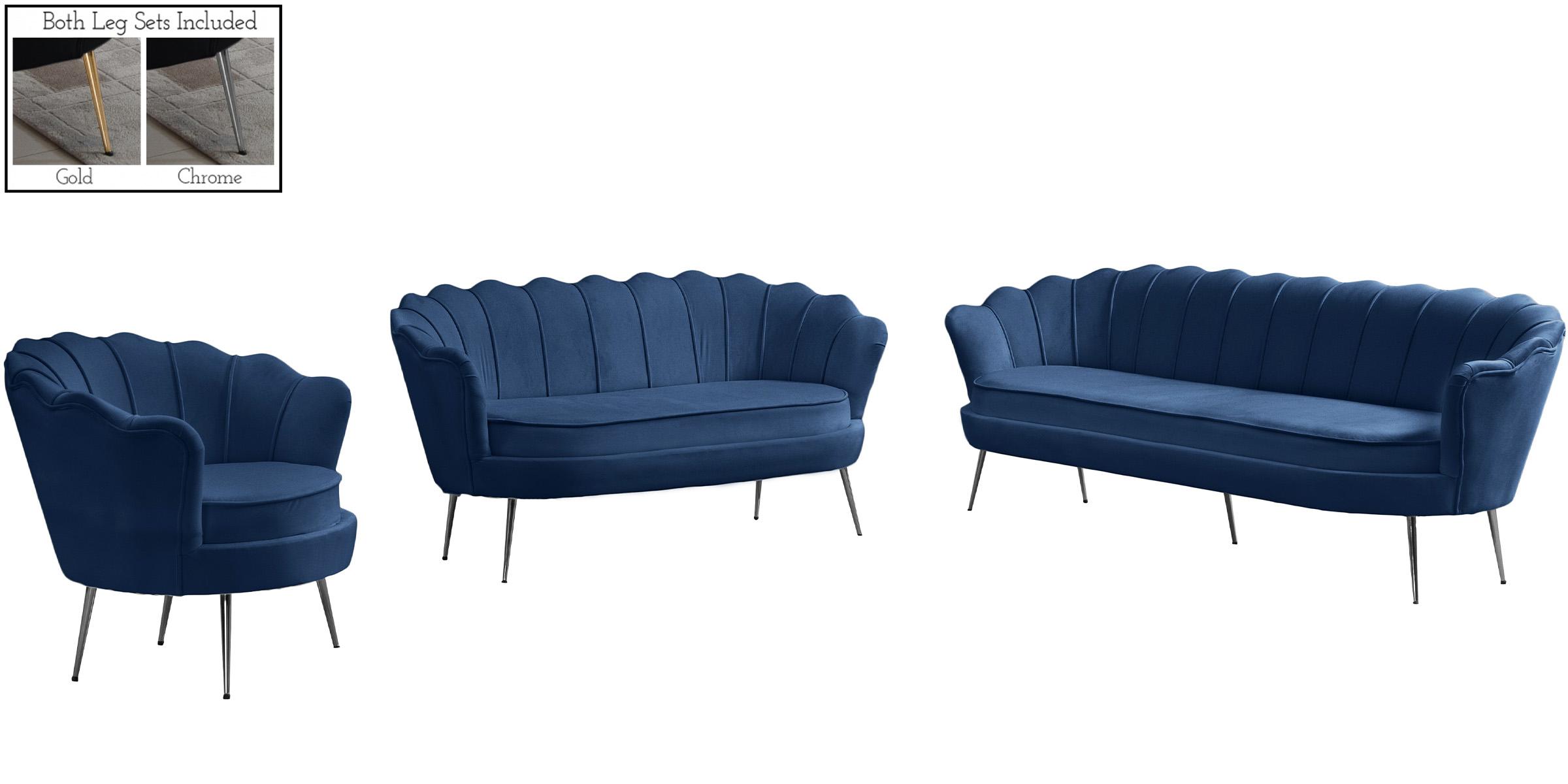 

    
684Navy-C Meridian Furniture Arm Chair
