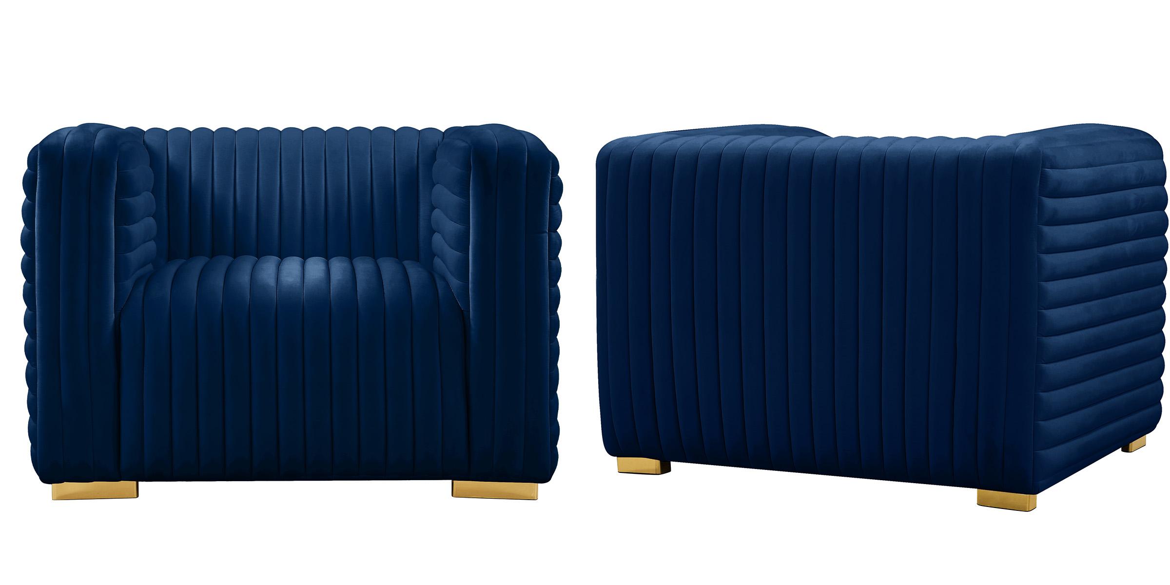 

        
Meridian Furniture Ravish 640Navy-C Chair Navy Velvet 094308256115
