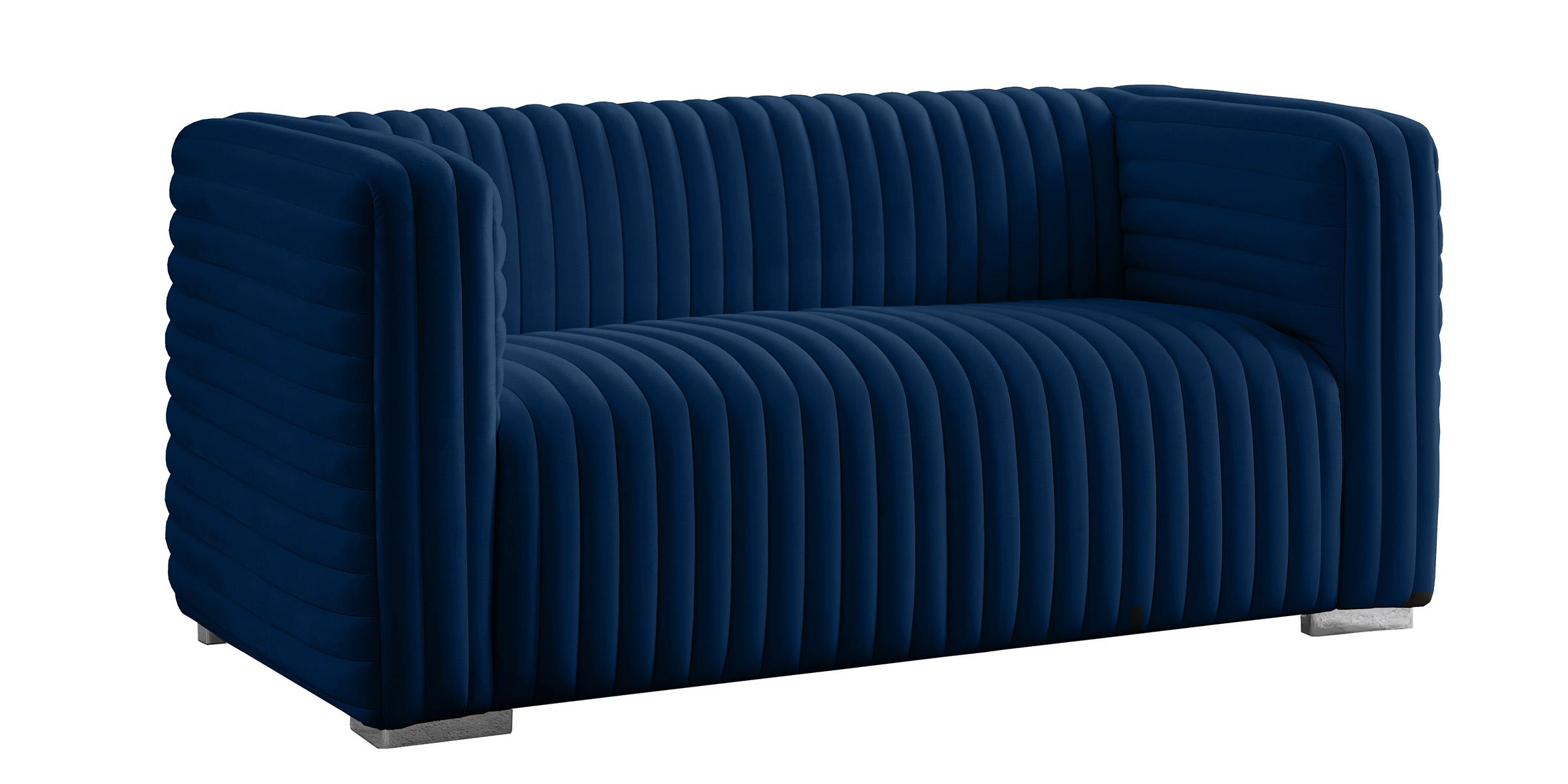 

        
Meridian Furniture Ravish 640Navy-S-Set Sofa Set Navy Velvet 094308256092
