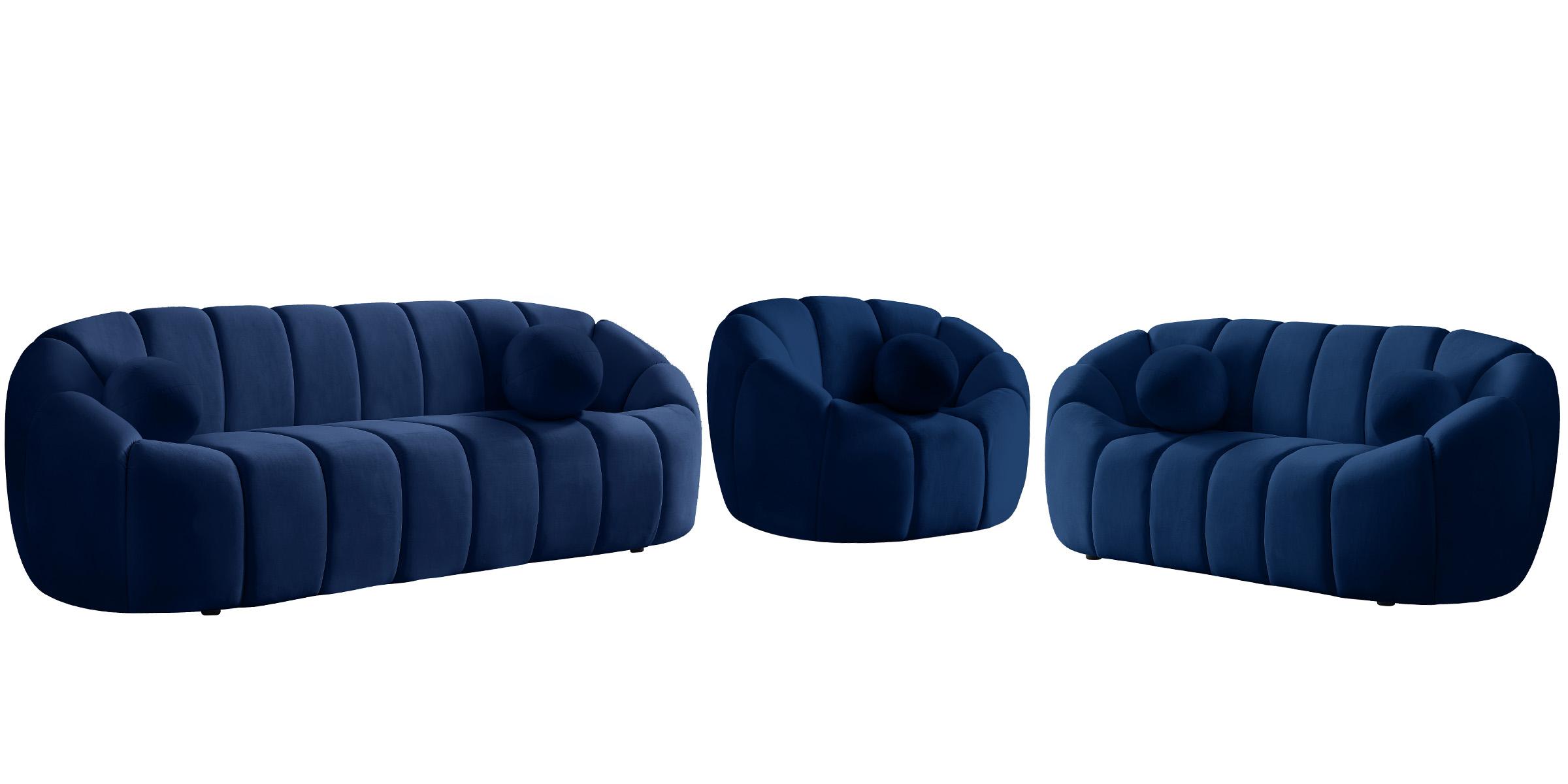 

    
613Navy-S Meridian Furniture Sofa

