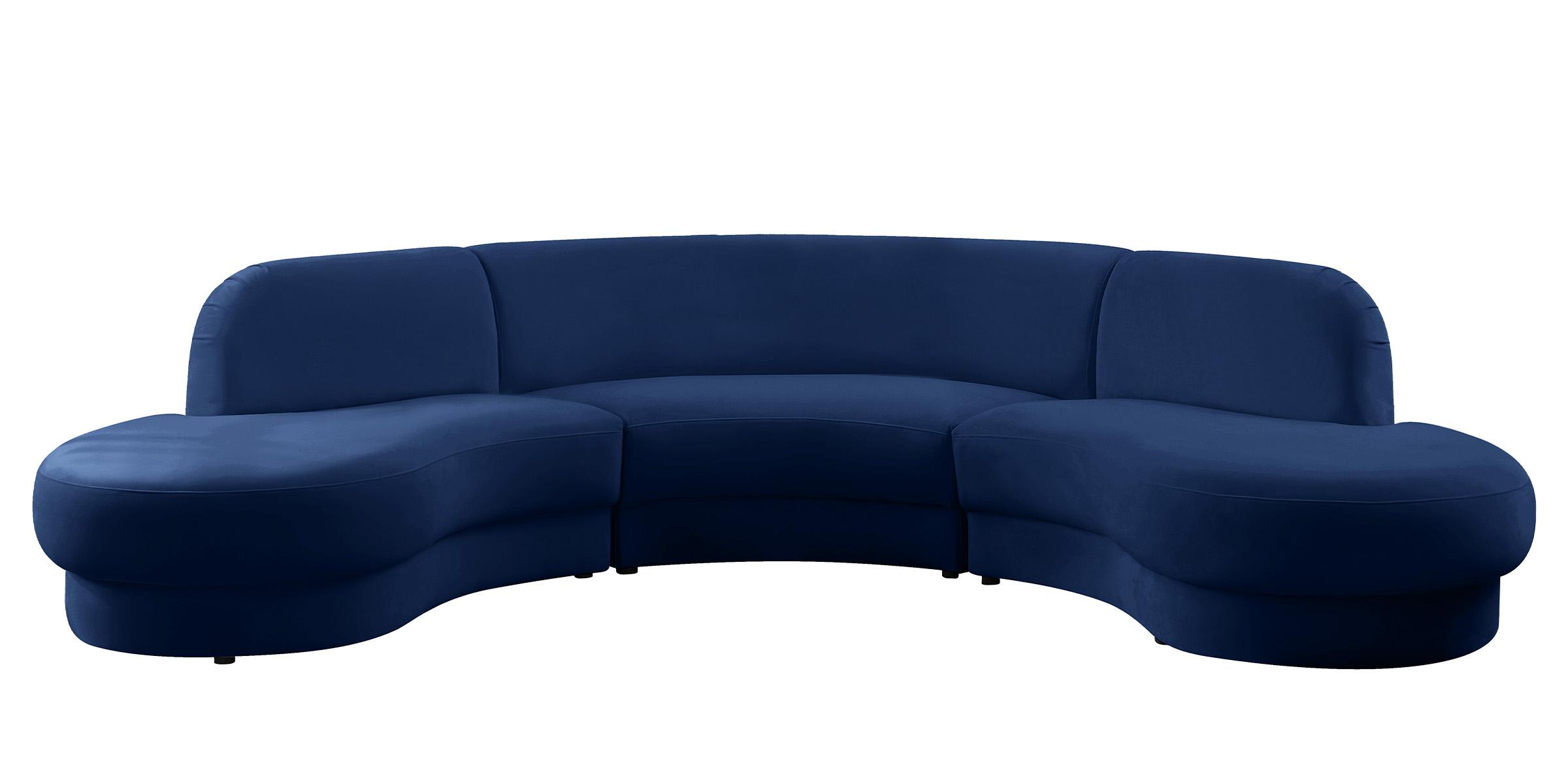

        
Meridian Furniture Rosa 628Navy-Sectional Sectional Sofa Navy Velvet 094308255927
