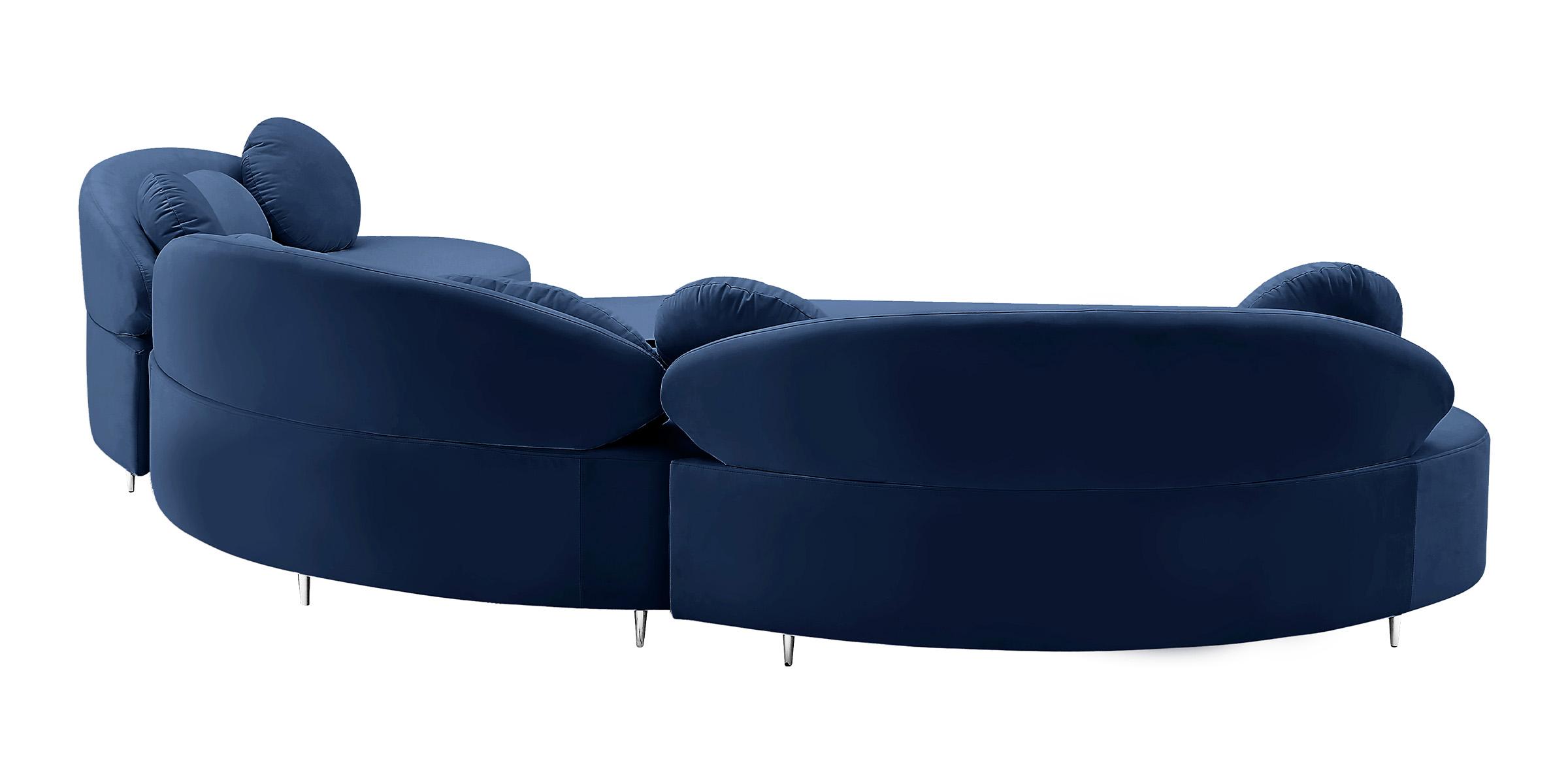 

        
Meridian Furniture Vivacious 632Navy-Sectional Sectional Sofa Navy Velvet 094308255989
