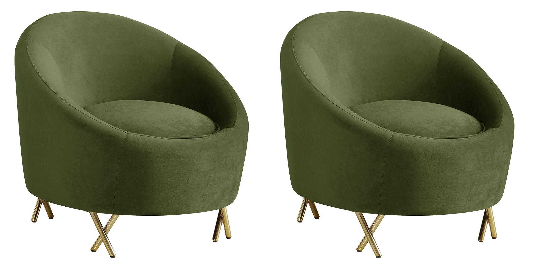 

        
Meridian Furniture SERPENTINE 679Olive-C Arm Chair Olive Velvet 704831400816
