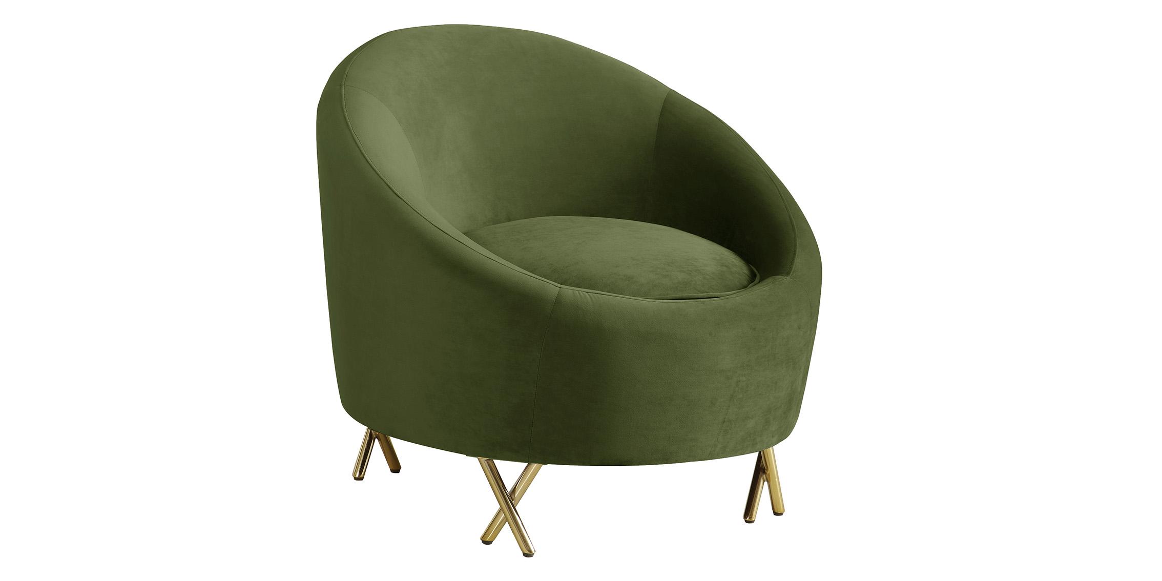 

        
Meridian Furniture SERPENTINE 679Olive-C-Set-2 Arm Chair Set Olive Velvet 704831400816
