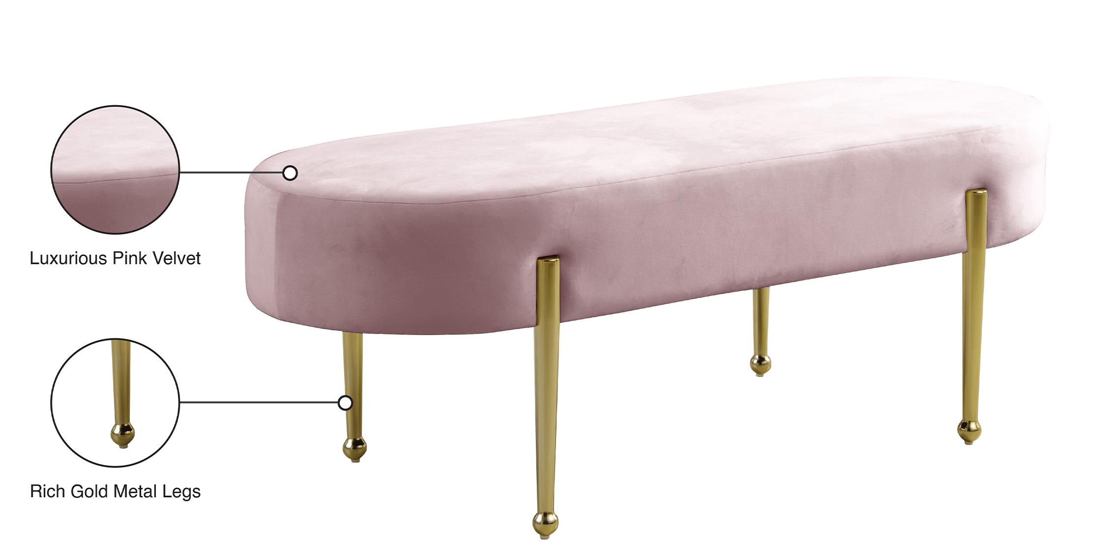 

    
Meridian Furniture GIA 107Pink Bench Pink 107Pink
