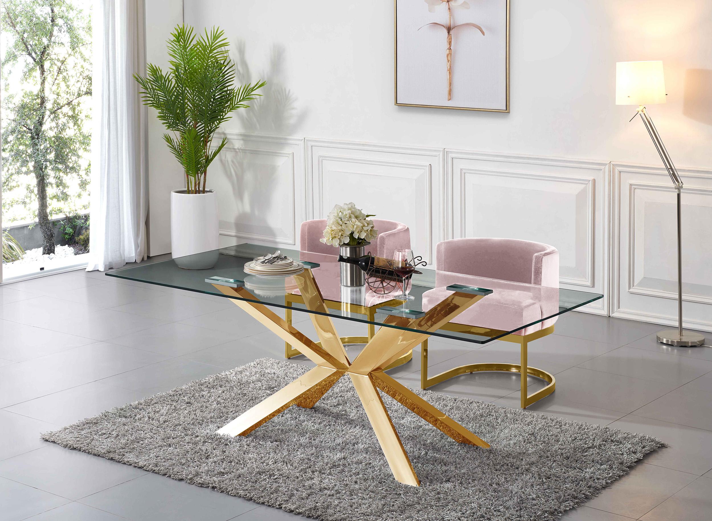 

    
Meridian Furniture Gianna 718Pink-C Dining Chair Set Pink/Gold 718Pink-C-Set-2
