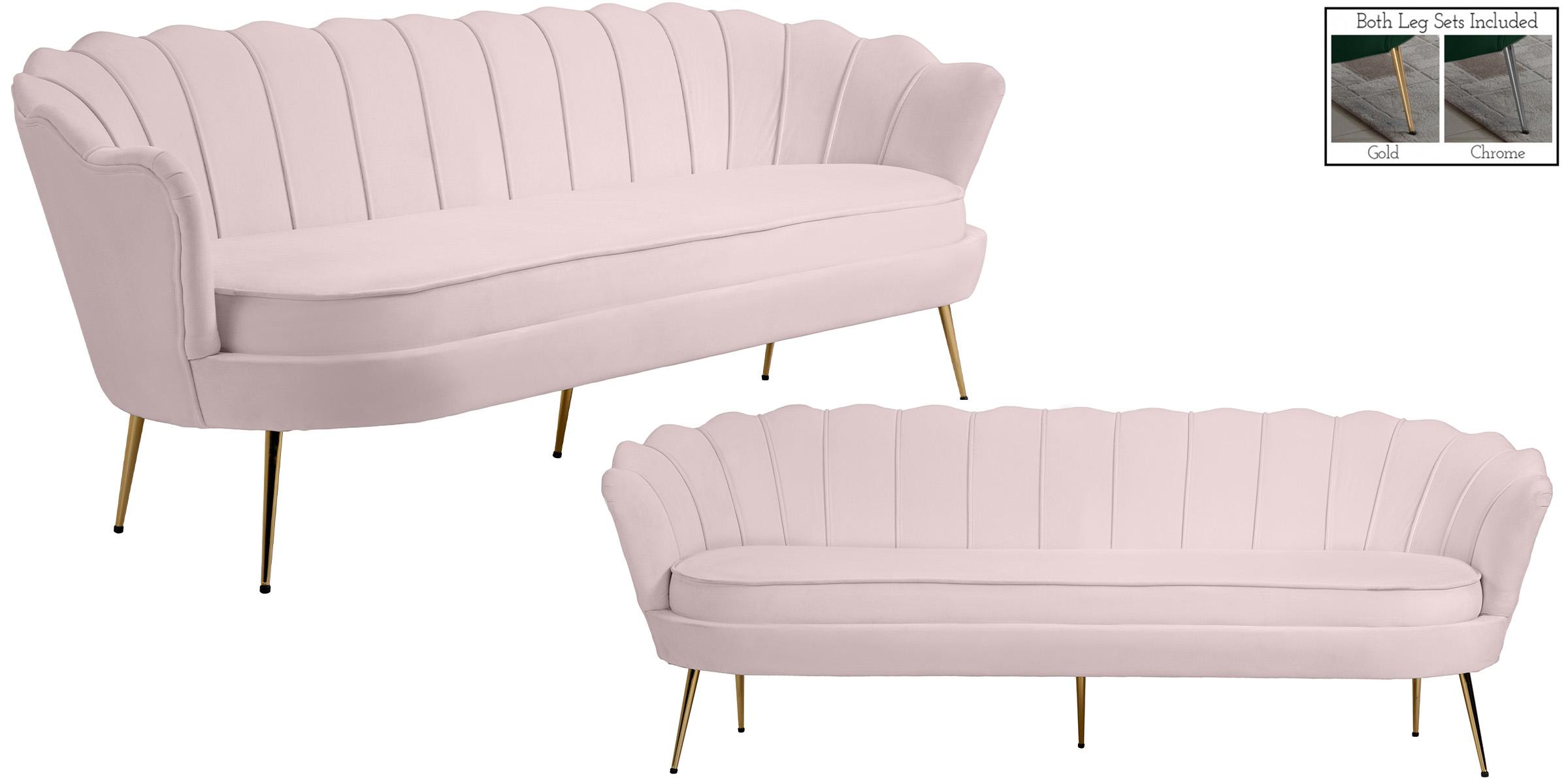 

    
Meridian Furniture GARDENIA 684Pink Sofa Pink 684Pink-S
