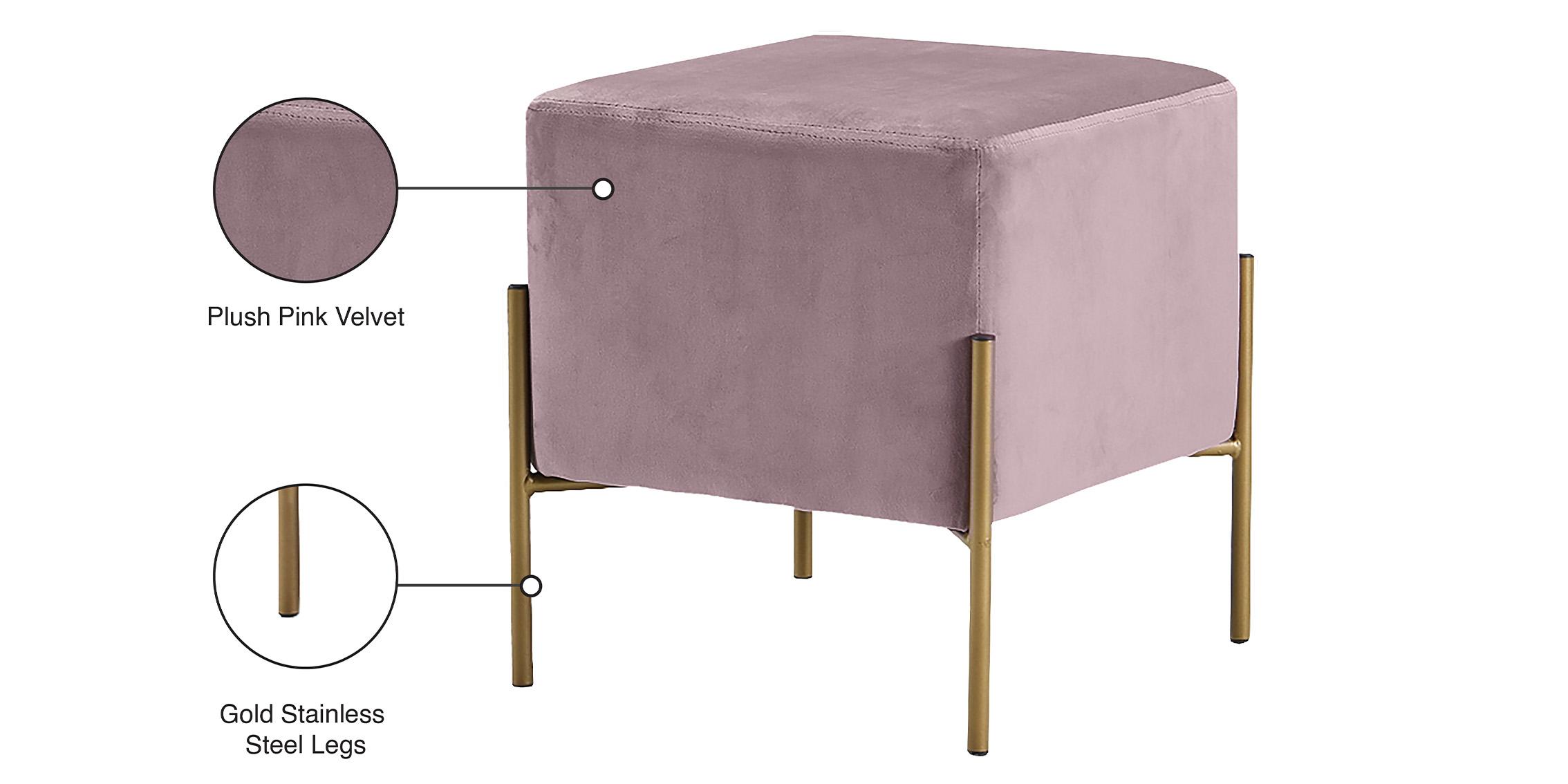 

        
Meridian Furniture 131Pink Ottoman Set Pink Velvet 647899952548
