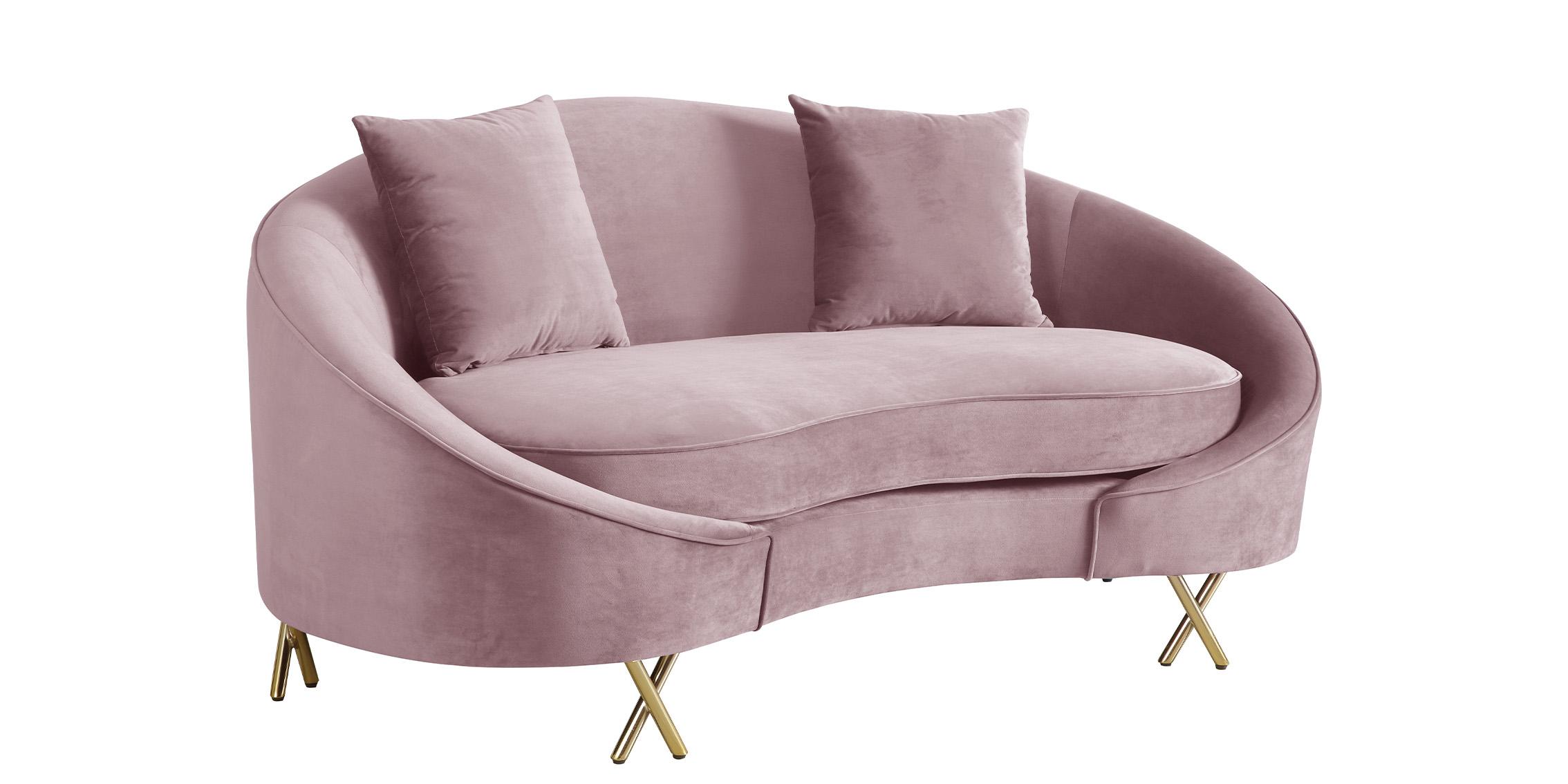 

    
679Pink-S-Set-2 Meridian Furniture Sofa Set
