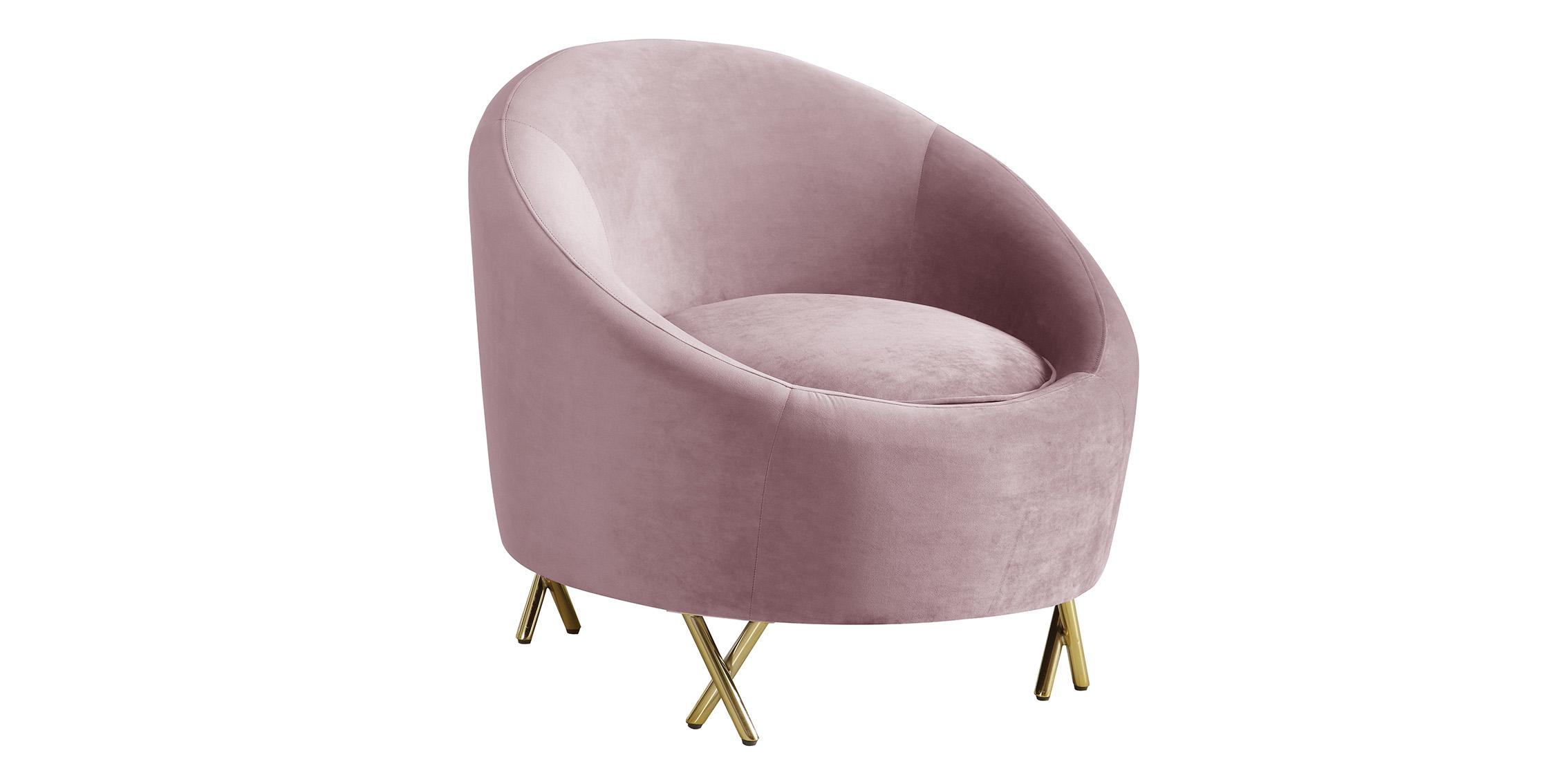 

    
679Pink-S-Set-3 Glam Pink Velvet Sofa Set 3P SERPENTINE 679Pink-S Meridian Contemporary Modern
