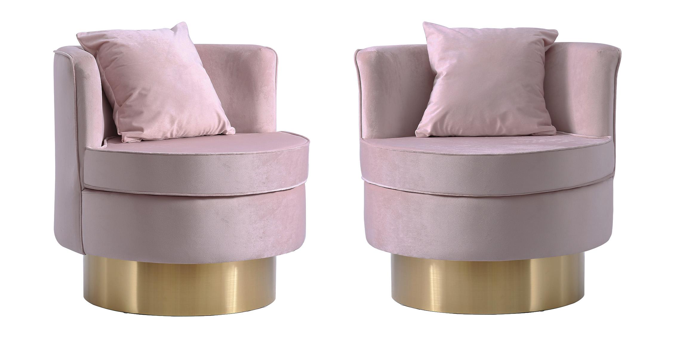 

        
Meridian Furniture KENDRA 576Pink Arm Chair Pink Velvet 647899953866
