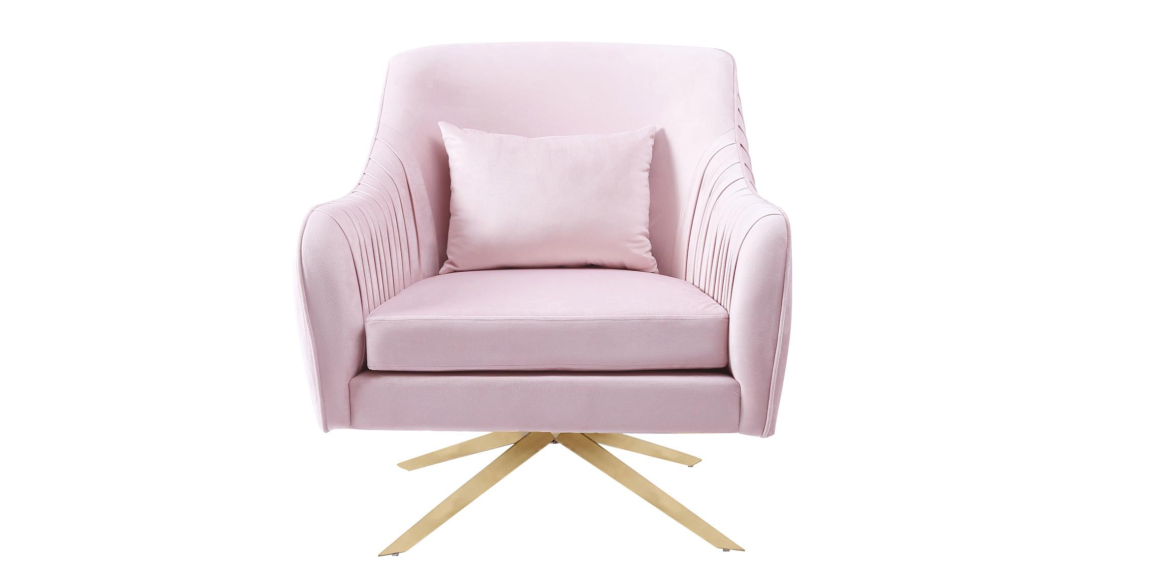 

        
Meridian Furniture PALOMA 585Pink Arm Chair Pink Velvet 704831400434
