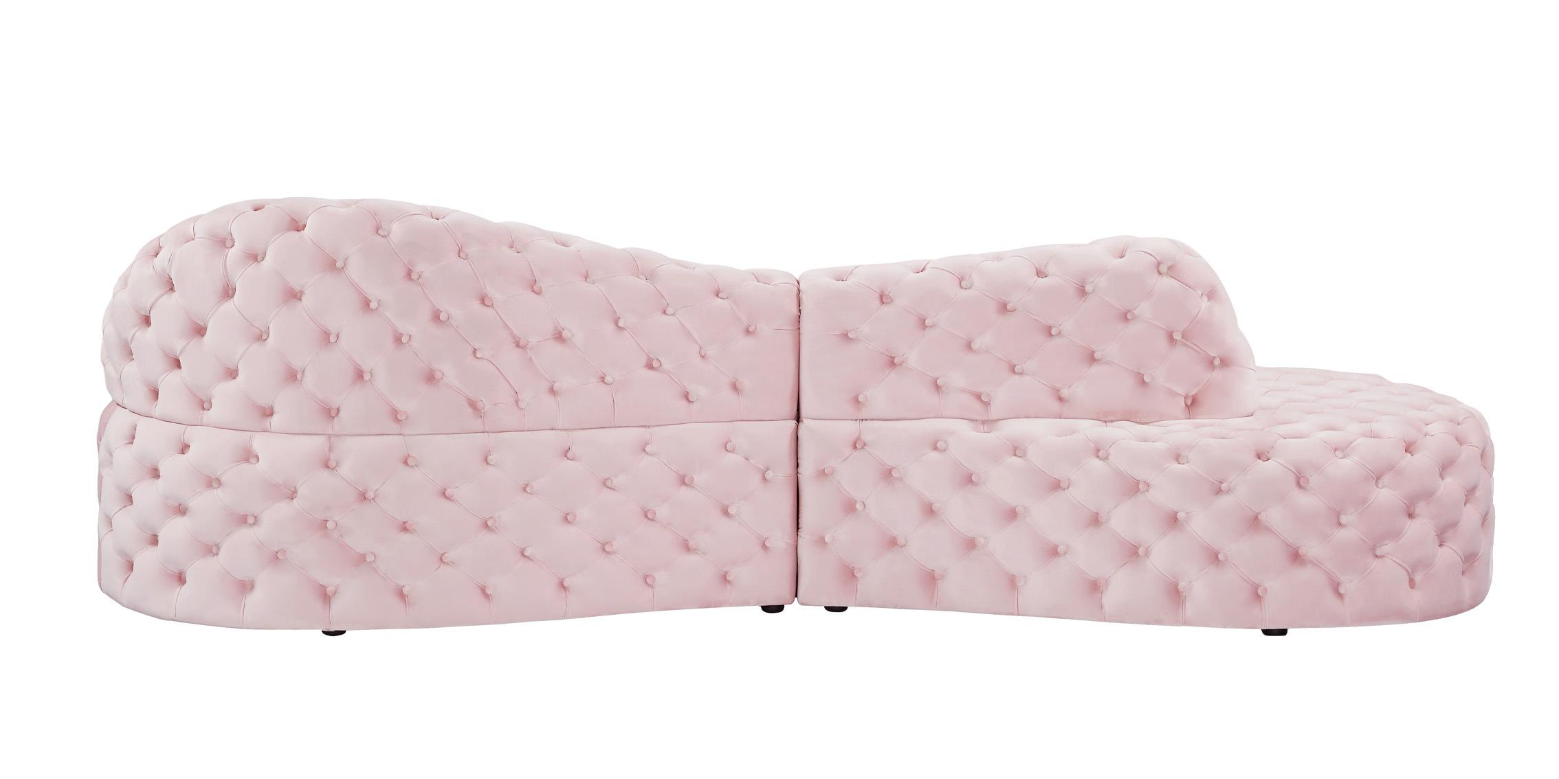 

    
654Pink-Sectional Meridian Furniture Sectional Sofa
