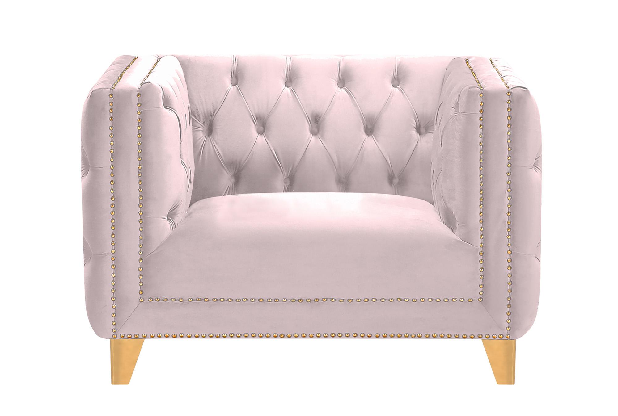 

        
753359804415Glam Pink Velvet Sofa Set 3Pcs MICHELLE 652Pink Meridian Contemporary Modern
