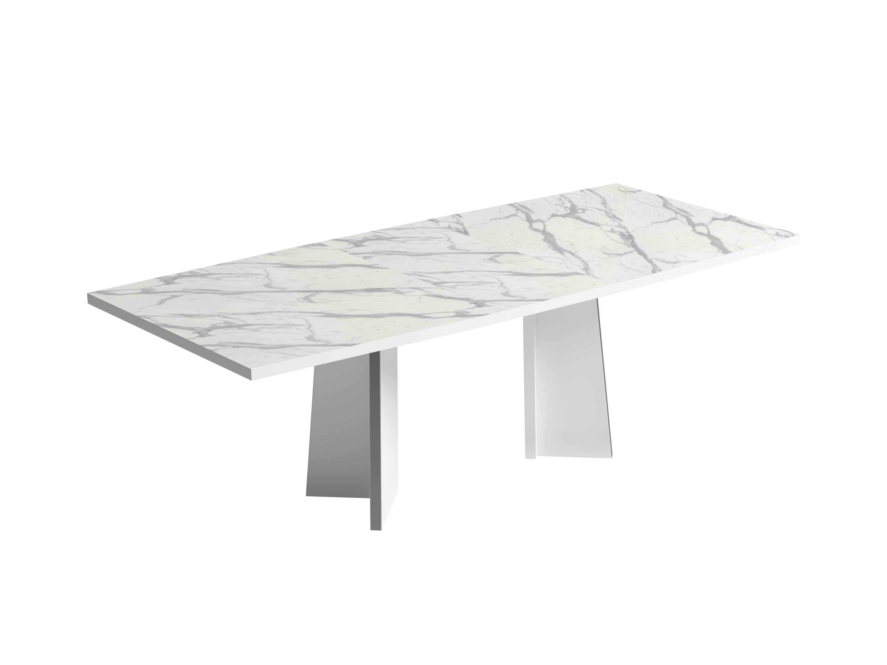 

                    
ESF CARRARATABLE-Set Dining Table Set White Fabric Purchase 
