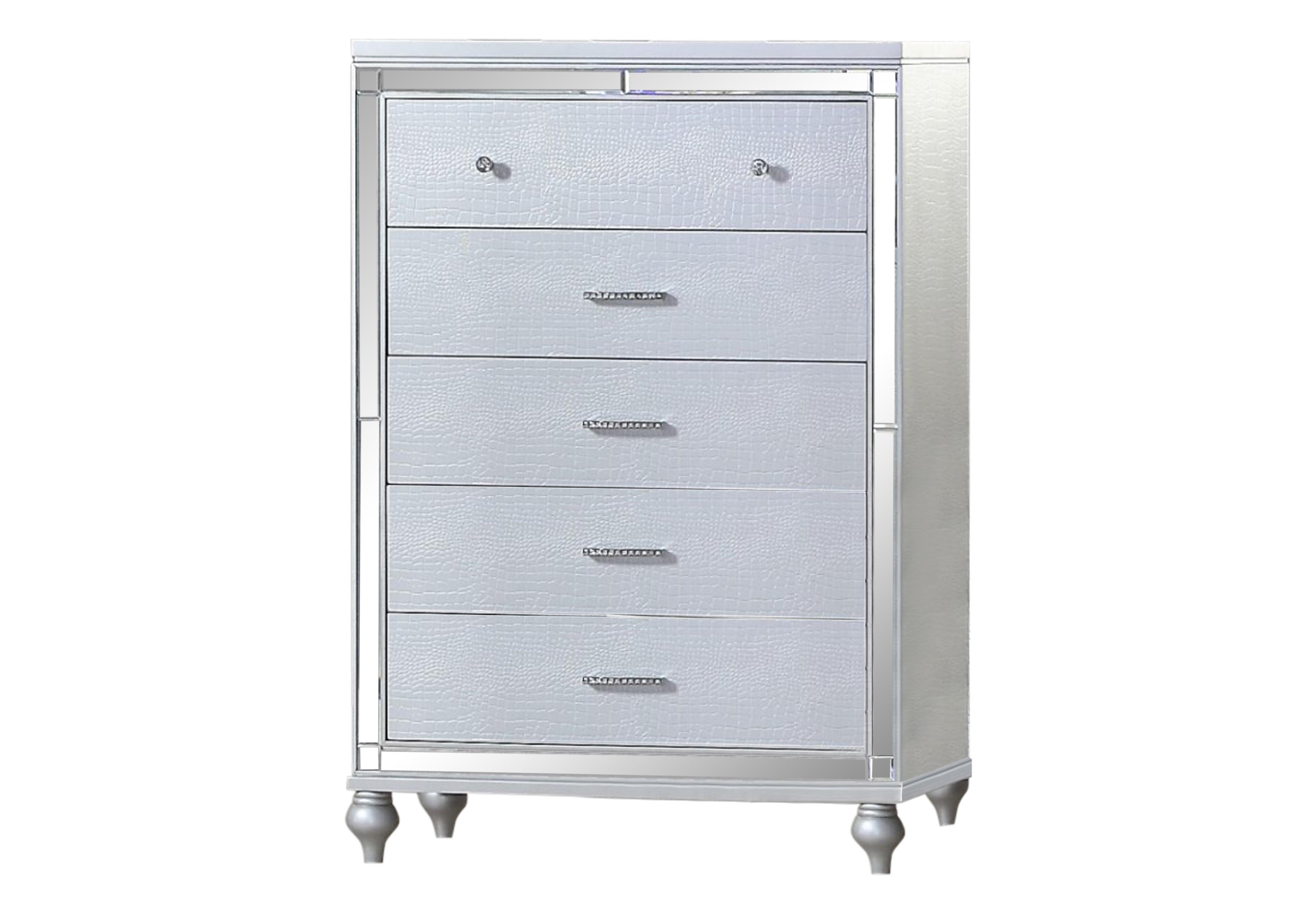 Contemporary, Modern Chest STERLING GHF-808857880727 in Silver 