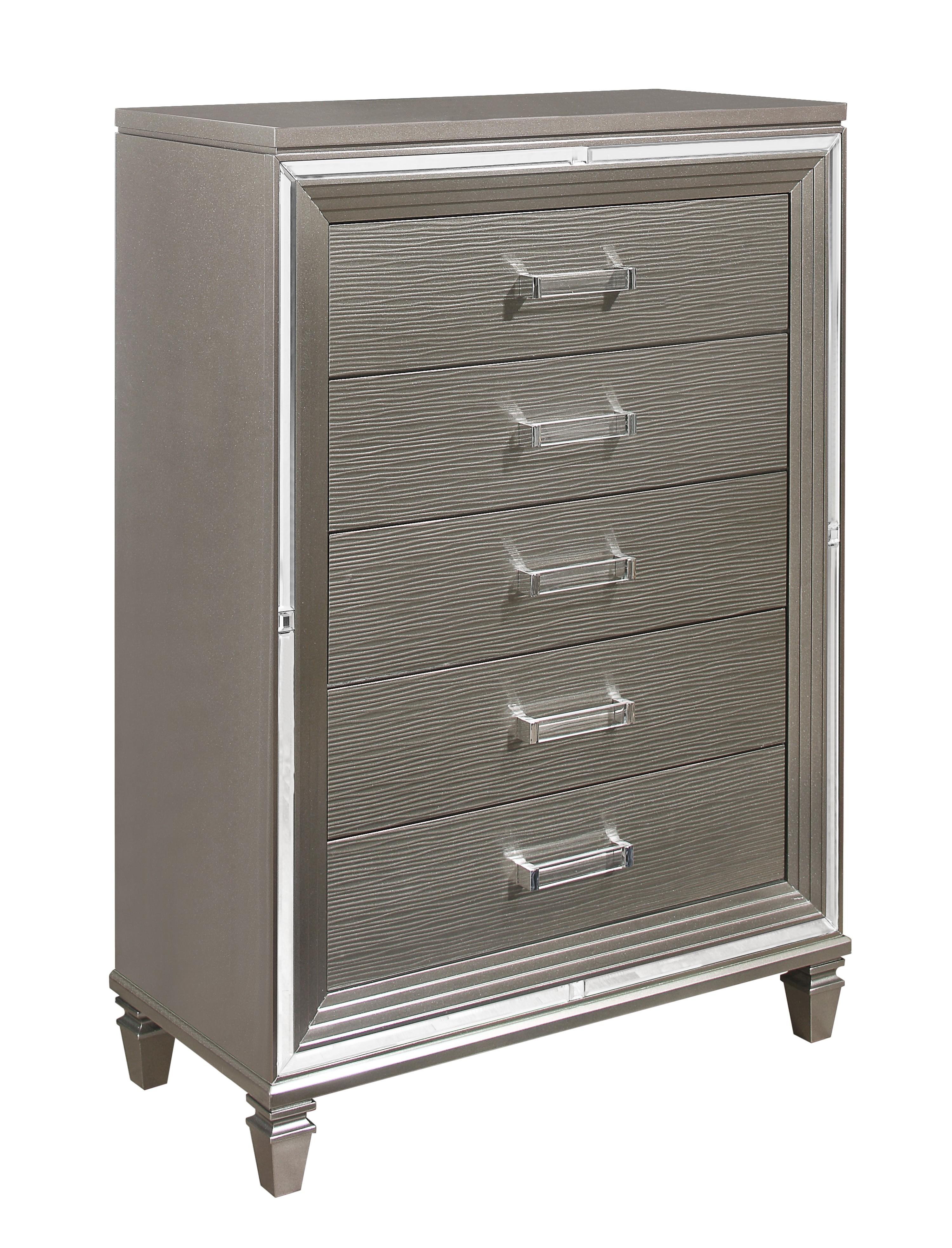 Modern Chest 1616-9 Tamsin 1616-9 in Silver 