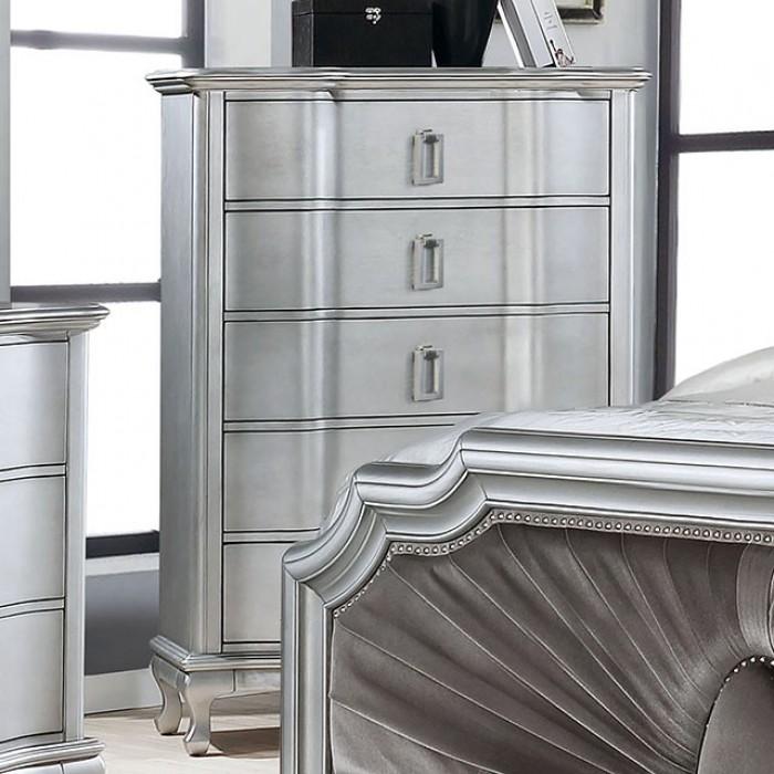 

    
Glam Silver Solid Wood Chest Furniture of America Aalok CM7864C-C
