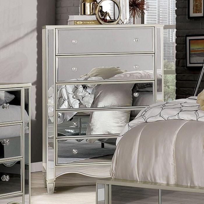 

    
Glam Silver Solid Wood Chest Furniture of America Eliora FOA7890C-C
