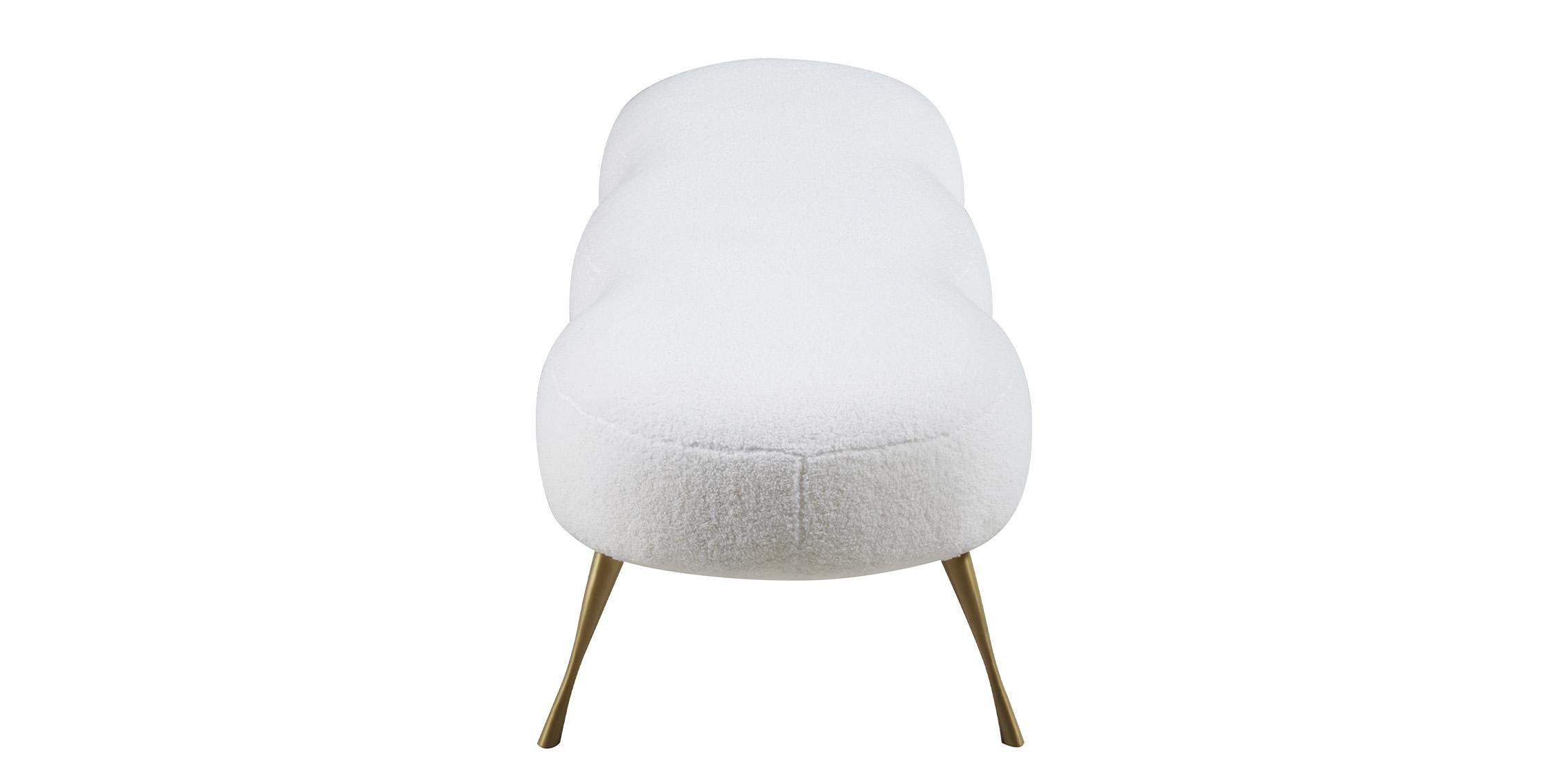 

        
Meridian Furniture NUBE 109Fur Benches White Fur 753359805009
