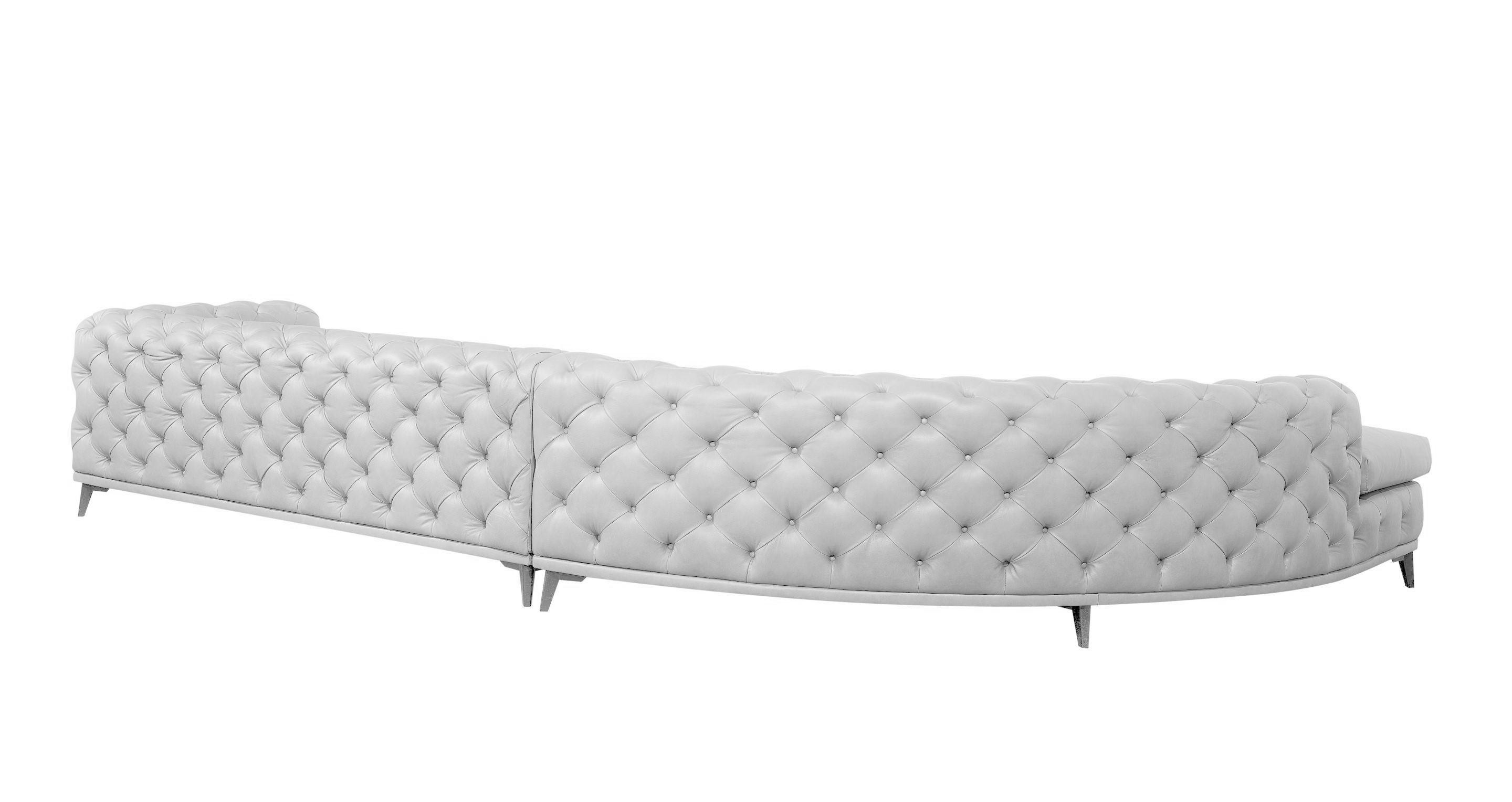

                    
VIG Furniture Kohl Sectional Sofa White Leather Purchase 
