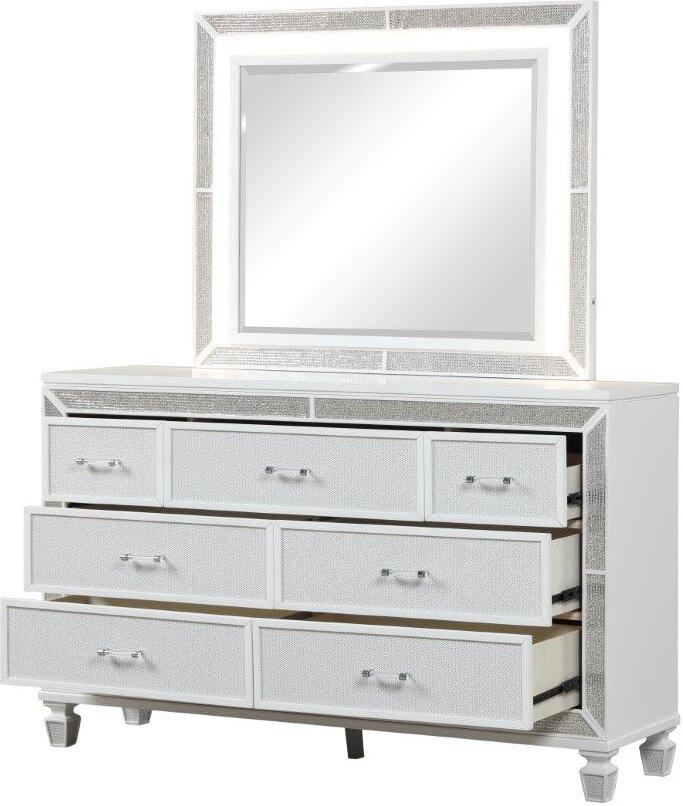 

    
Galaxy Home Furniture CRYSTAL-DR CRYSTAL-MR Dresser With Mirror White CRYSTAL-DR CRYSTAL-MR
