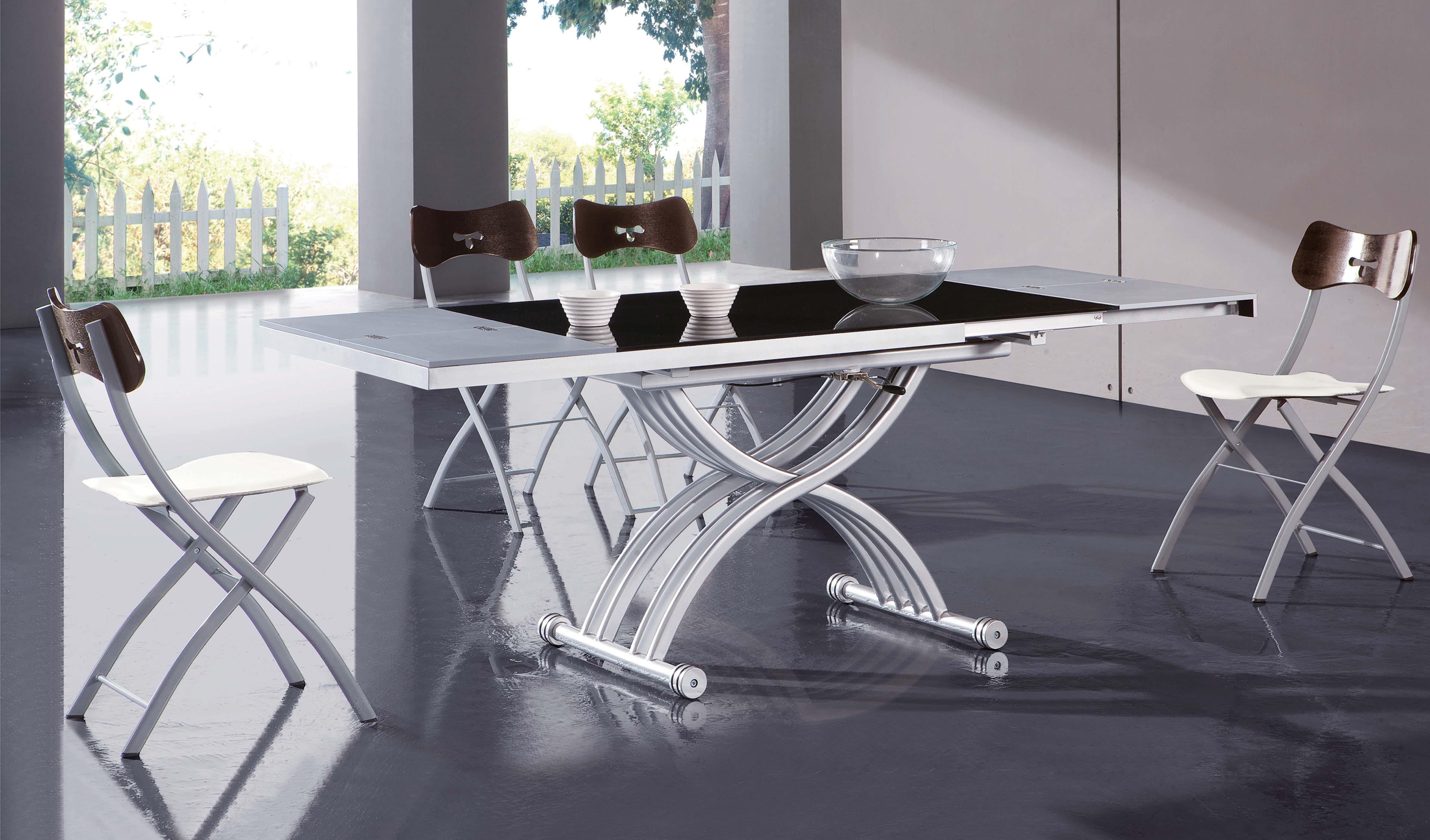 

                    
ESF 2109 Dining Table Wenge/White/Silver  Purchase 
