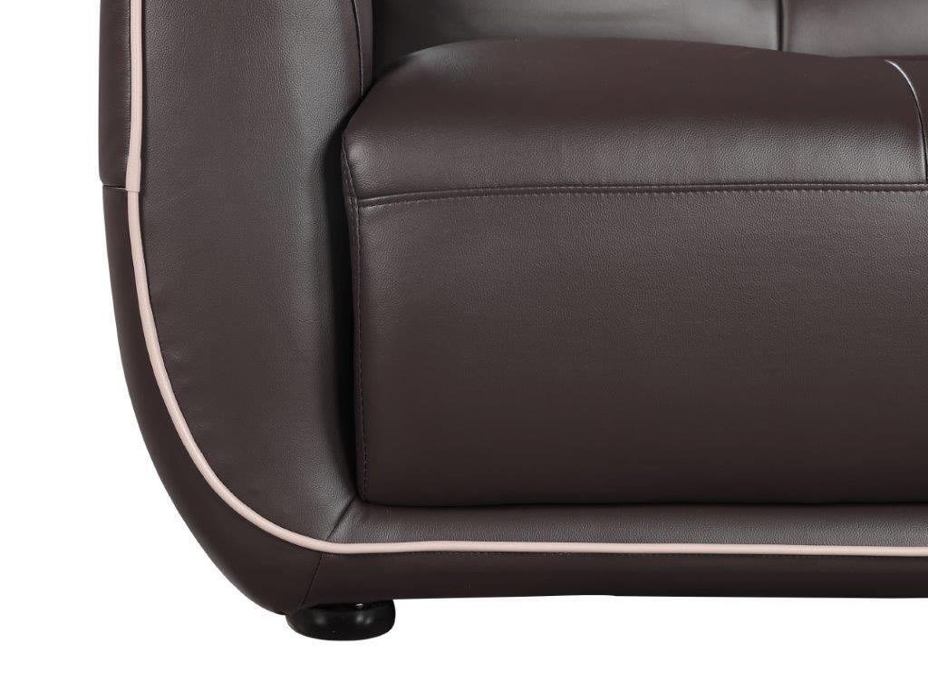 

    
2088-BROWN-CH Contemporary Brown Leather Air / Match Armchair Global United 2088
