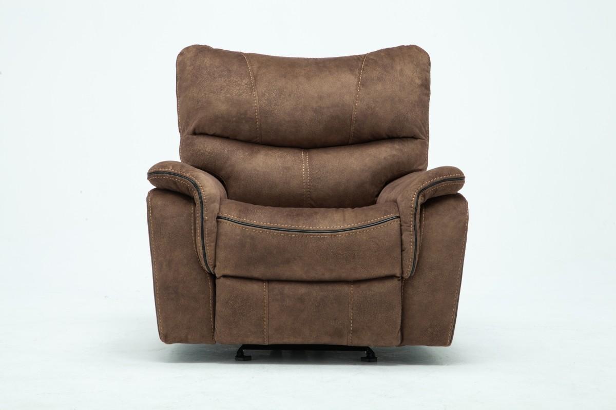 Contemporary Chair 7167 7167-LIGHT-BROWN-CH in Light Brown Palomino