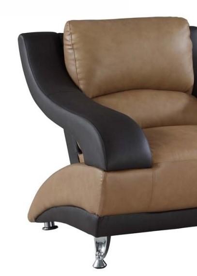 

    
Modern Two-Tone Premium Leather Match Chair Global United 982
