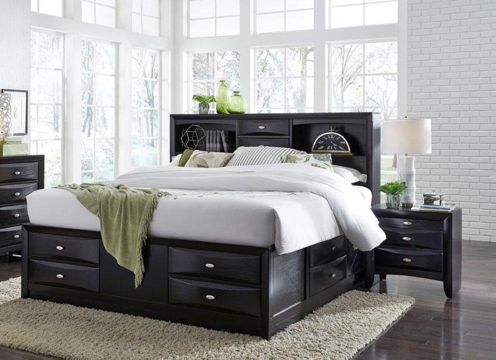 

                    
Global Furniture USA LINDA Storage Bedroom Set Black  Purchase 
