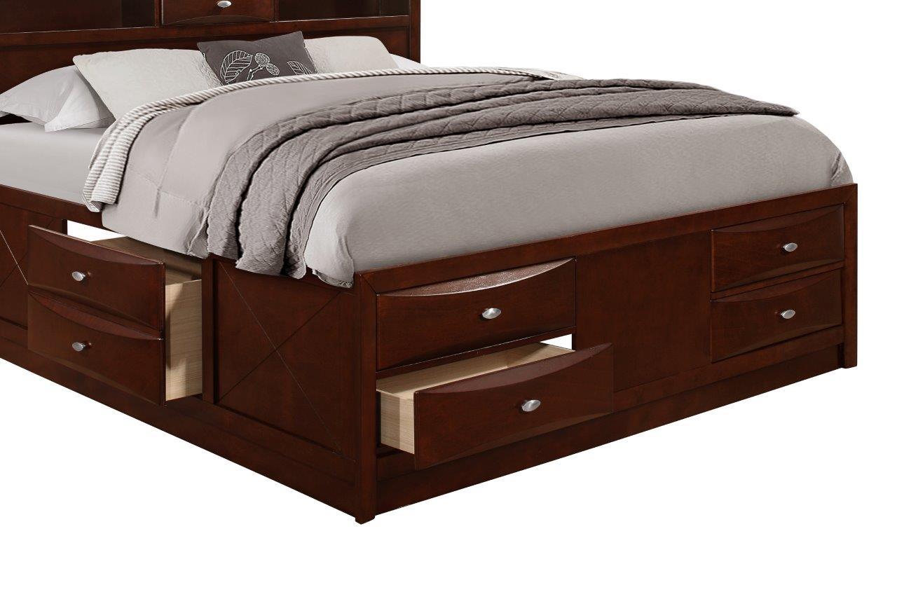 

        
Global Furniture USA LINDA Storage Bedroom Set Merlot  00887179012788
