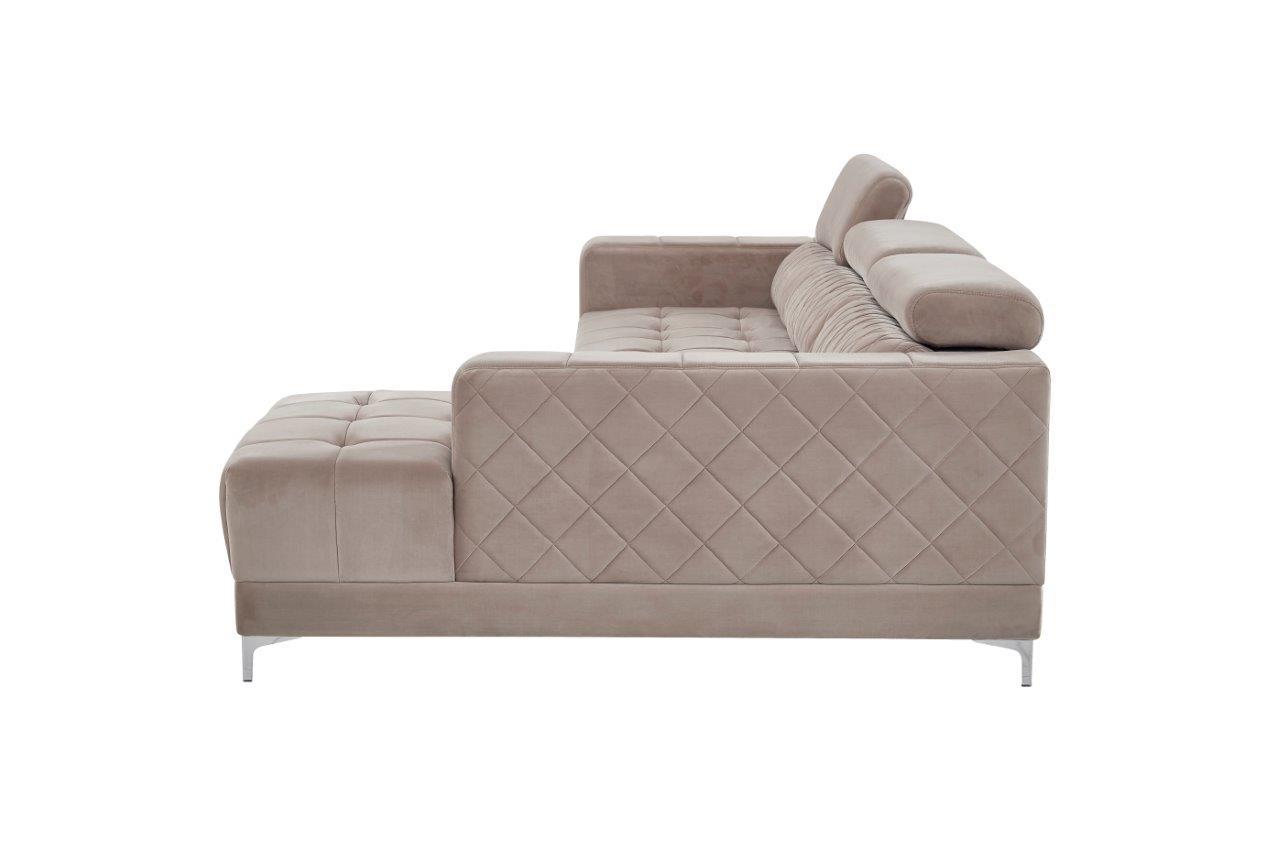 

                    
Global Furniture USA U0037-Sec-Hyde Oat Sectional Sofa Beige Velvet Purchase 
