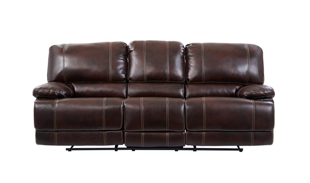

    
Global Furniture U1953 Contemporary Coffee Leather Gel Recliners Sofa Set 2 Pcs
