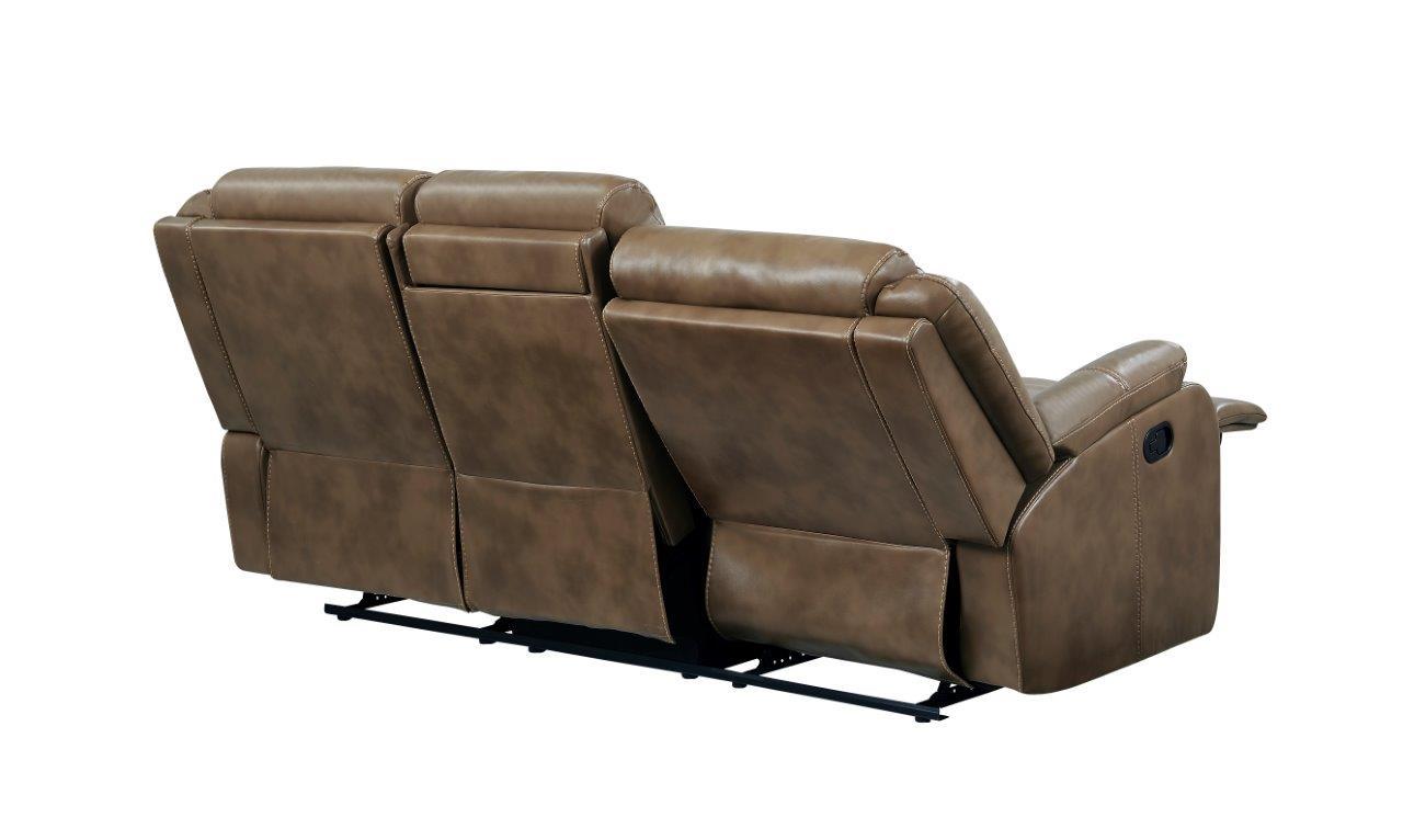 

    
U7303C WALNUT  -Sofa Set-2 Global Furniture USA Recliner Sofa Set
