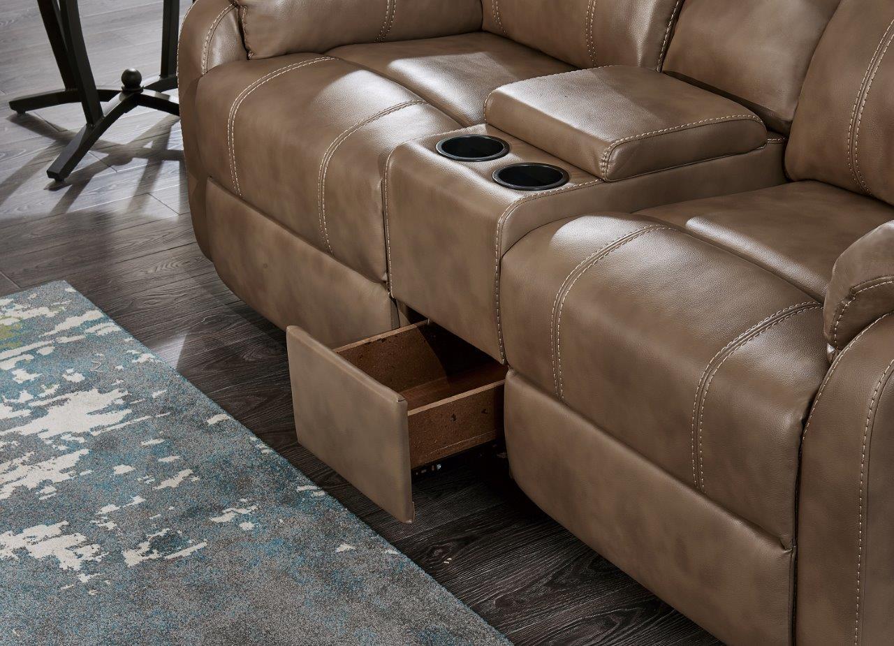 

    
U7303C WALNUT  -Sofa Set-2 Global Furniture U7303C WALNUT Blanche Walnut Leather Gel Reclining Sofa Set 2Pcs
