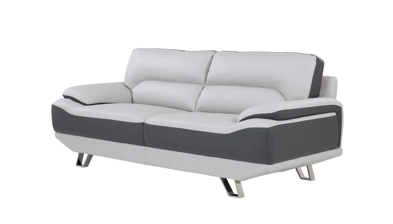 

    
Global Furniture USA U7330 Sofa Loveseat and Chair Set Light Gray U7330 -Sofa Set-3
