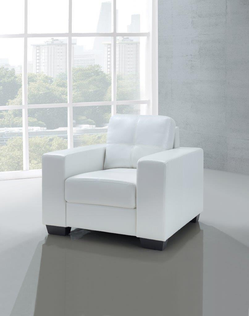 

    
U803 WH  -Sofa Set-3 Global Furniture USA Sofa Loveseat and Chair Set
