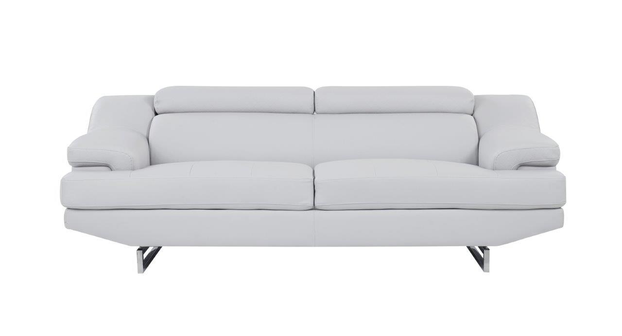 

        
Global Furniture USA U8141 Sofa Loveseat Light Gray Bonded Leather 00887179011903
