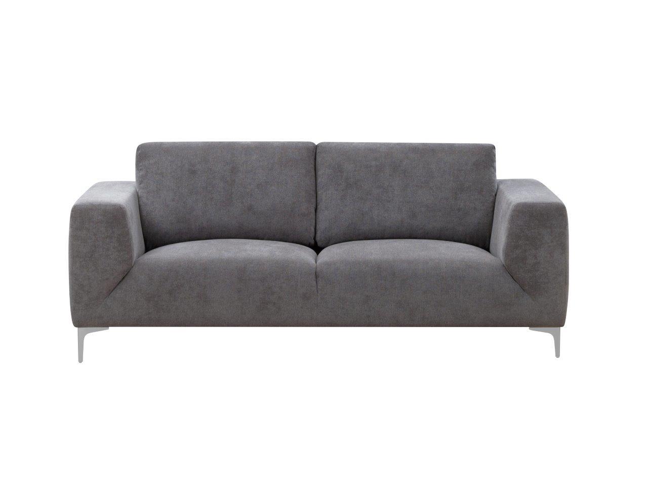 

    
Global Furniture U818 GR Contemporary Grey Fabric Metal Legs Sofa Set 2Pcs

