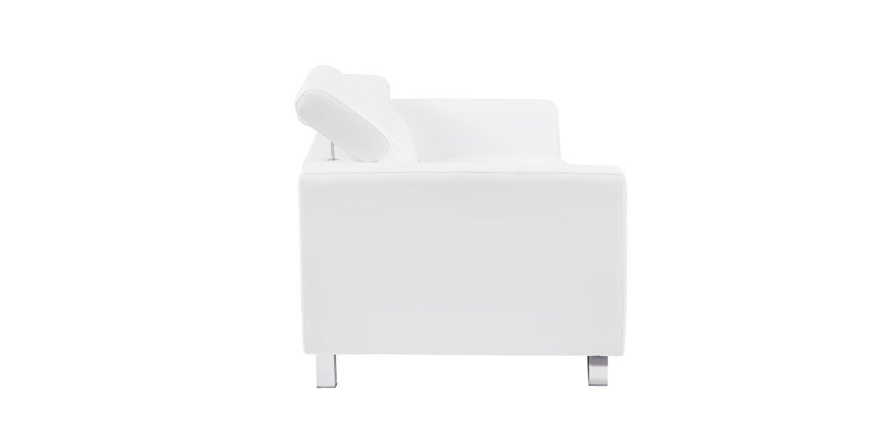 

    
U8210 - PLUTO WHITE - S/L U8210 Ultra-modern Look White Leather Gel Sofa Set 2Pcs Global USA
