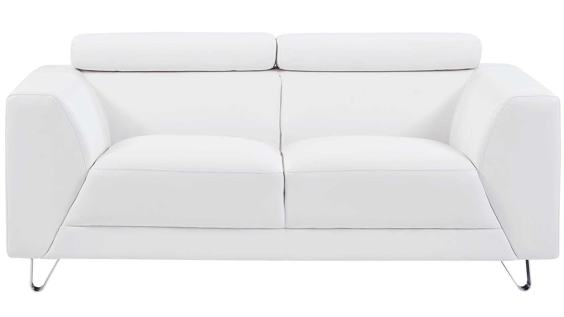 

    
Global Furniture USA U8210 PLUTO WHITE Sofa Loveseat and Chair Set White U8210 - PLUTO WHITE - S/L/CH

