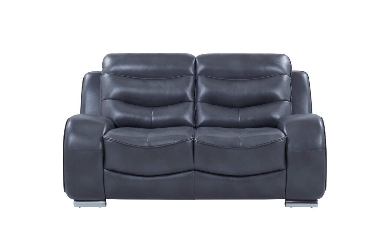 

    
U8340 -Sofa Set-2 Global Furniture U8340 Contemporary Grey Leather Gel Living Room Sofa Set 2 Pcs
