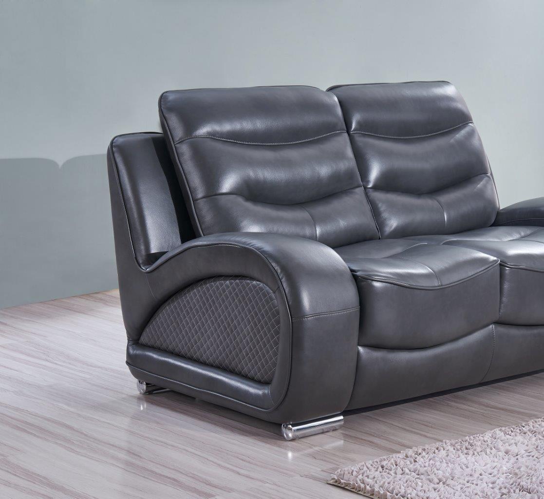 

    
 Order  Global Furniture U8340 Contemporary Grey Leather Gel Living Room Sofa Set 2 Pcs
