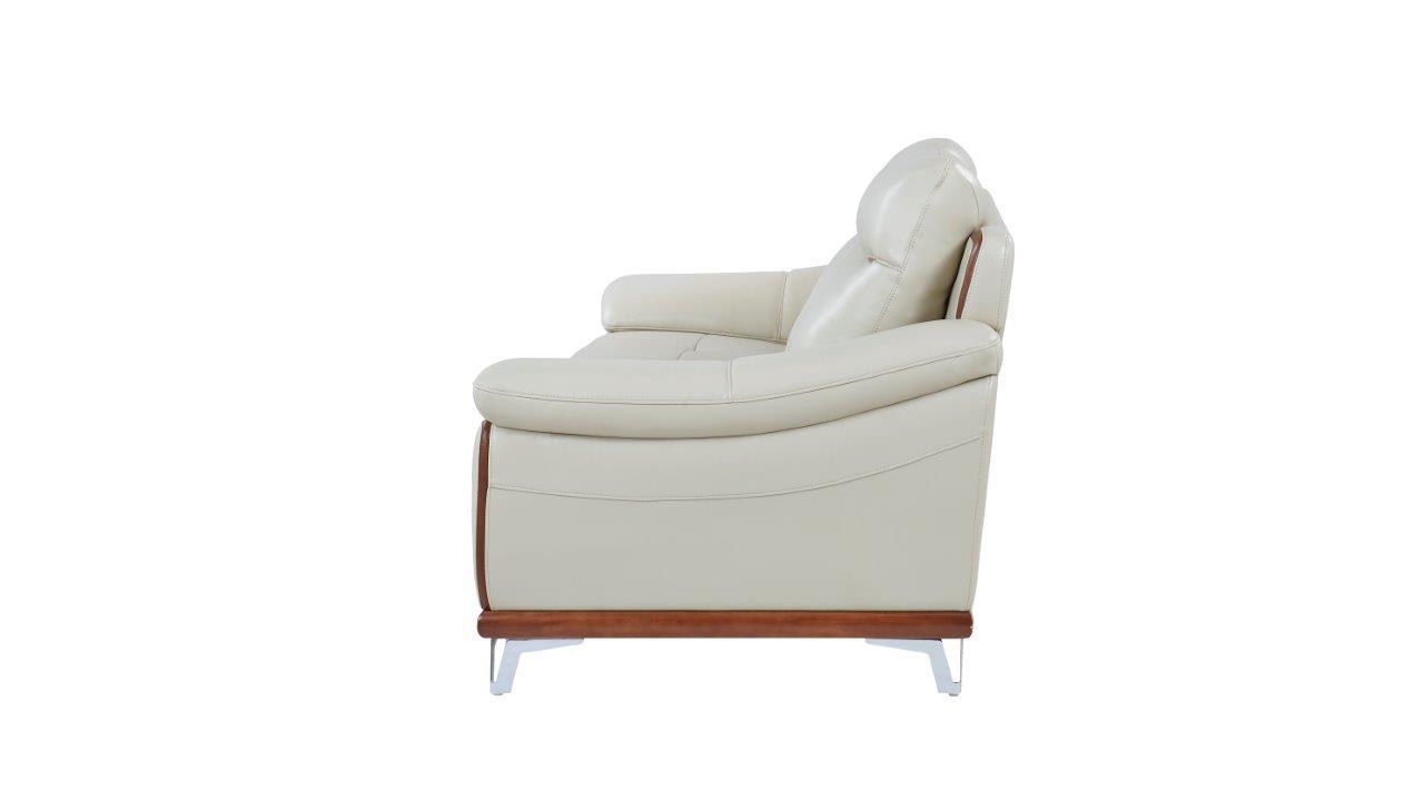 

    
U8351 -Sofa Set-2 Global Furniture U8351 Contemporary Pearl & Auburn Leather Gel Sofa Set 2 Pcs
