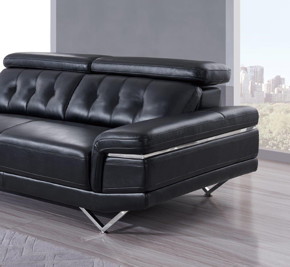 

    
U8740-BL -Sofa Set-3 Global Furniture USA Sofa Loveseat and Chair Set
