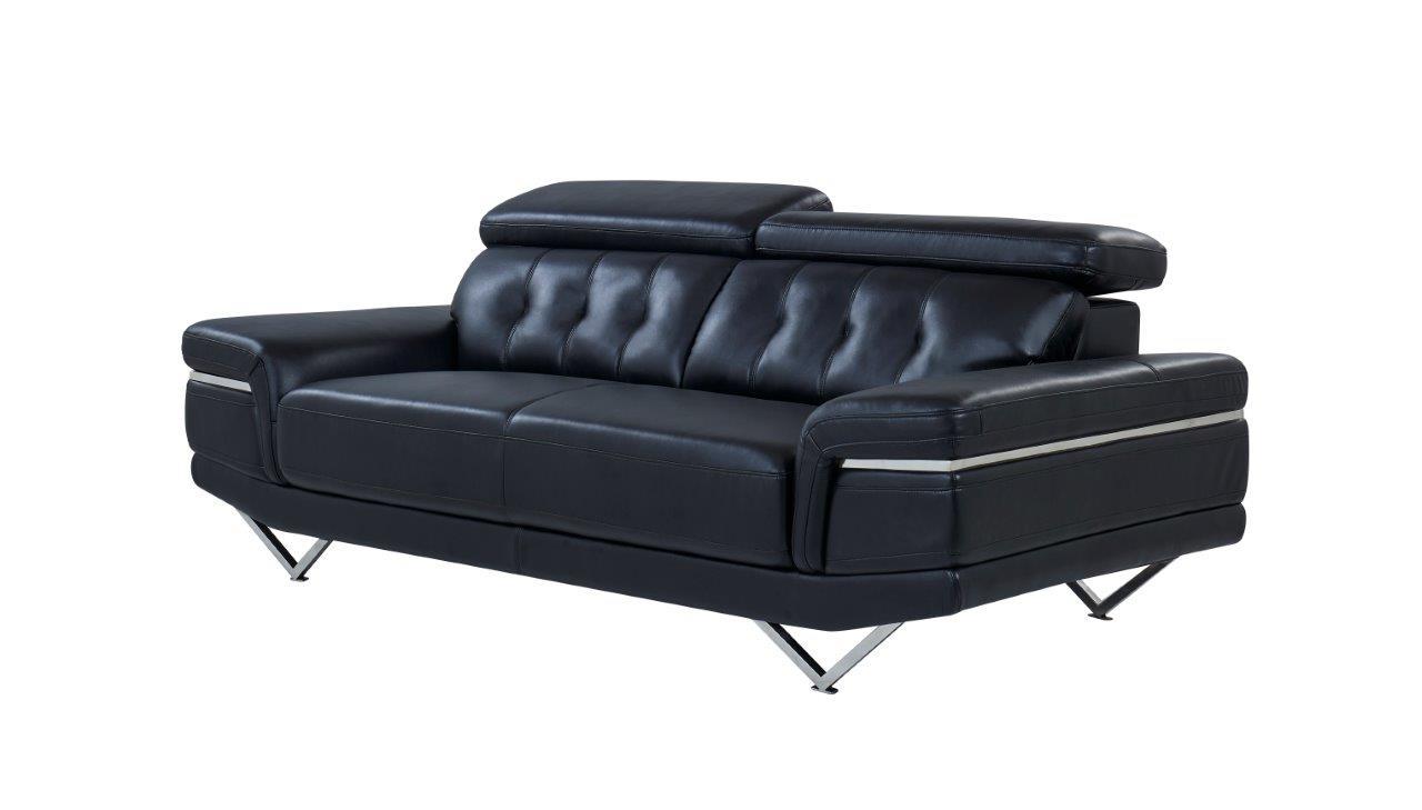 

    
Global Furniture USA U8740 Sofa Loveseat and Chair Set Black U8740-BL -Sofa Set-3
